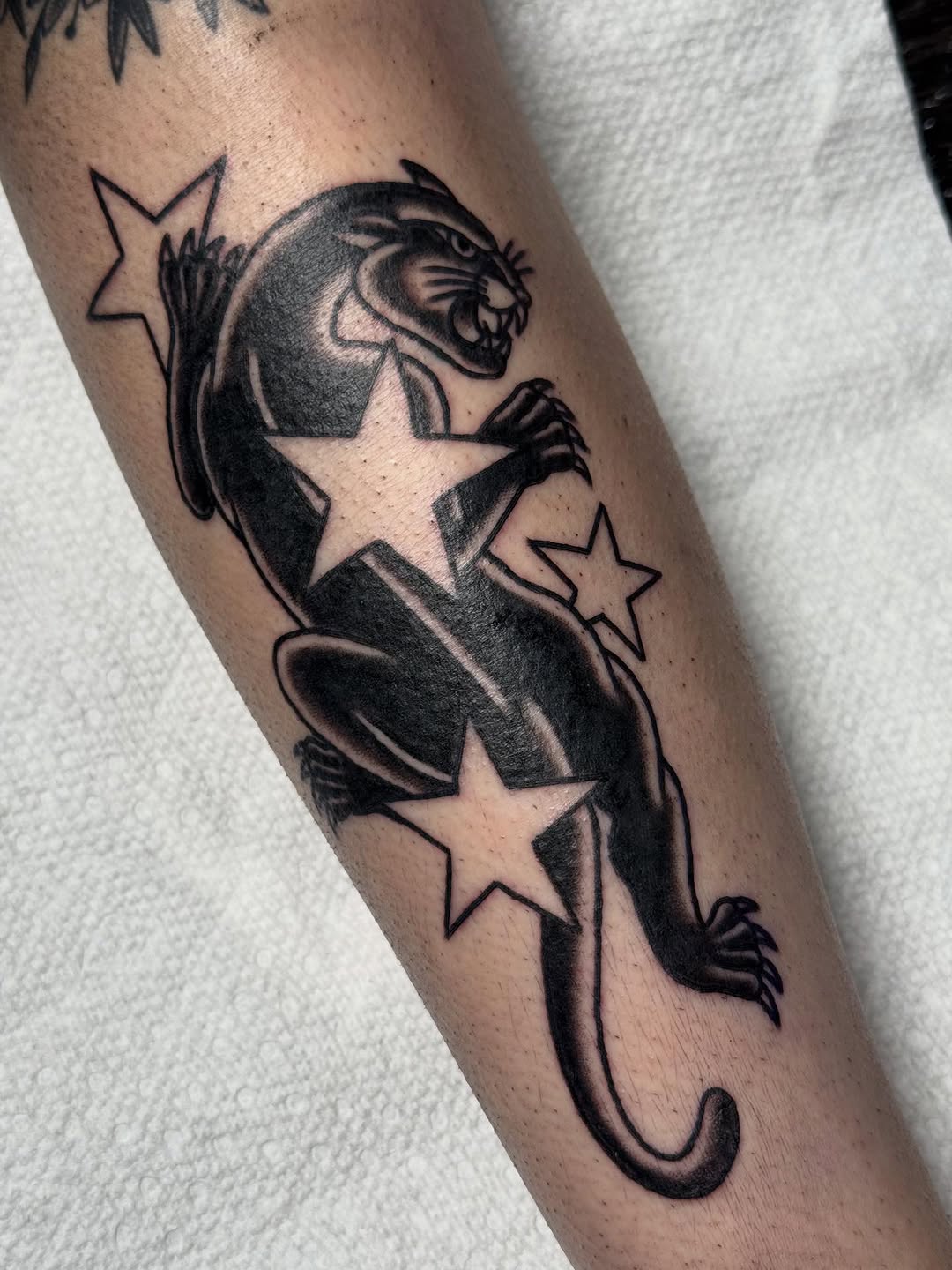 Tattoo by @tradkatz — american_traditional