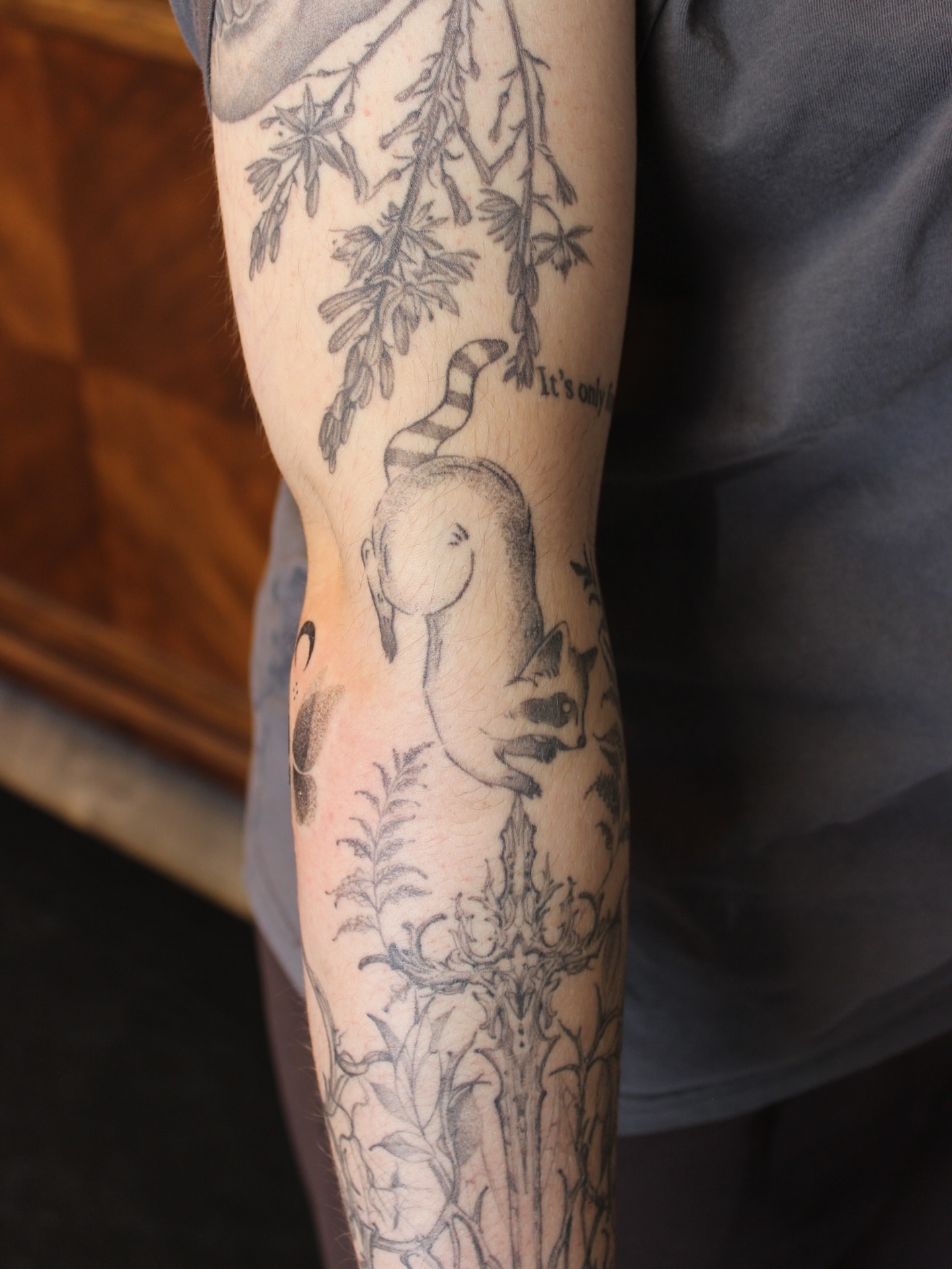 Tattoo by @emsky_ink — black_and_grey