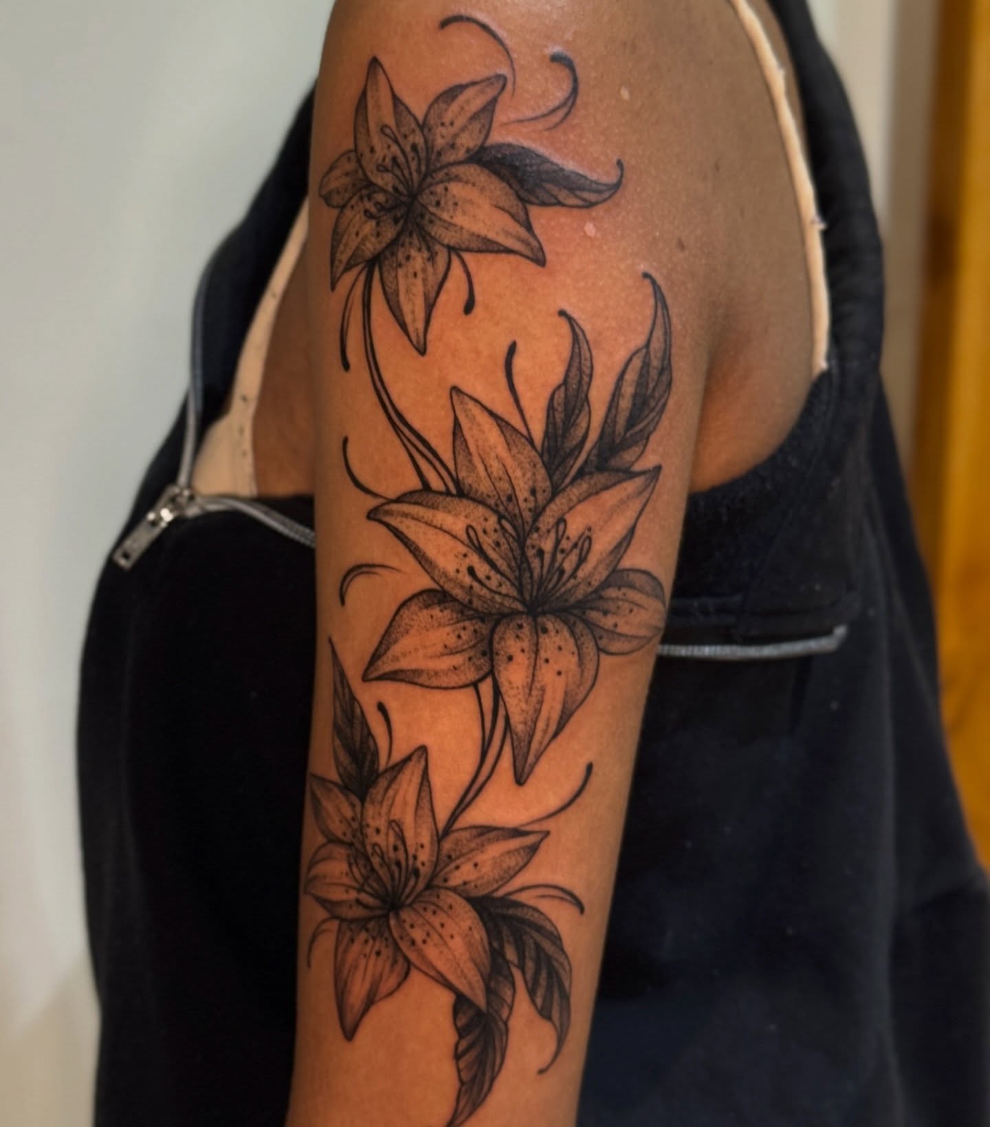 Tattoo by @ktyvink — black_and_grey