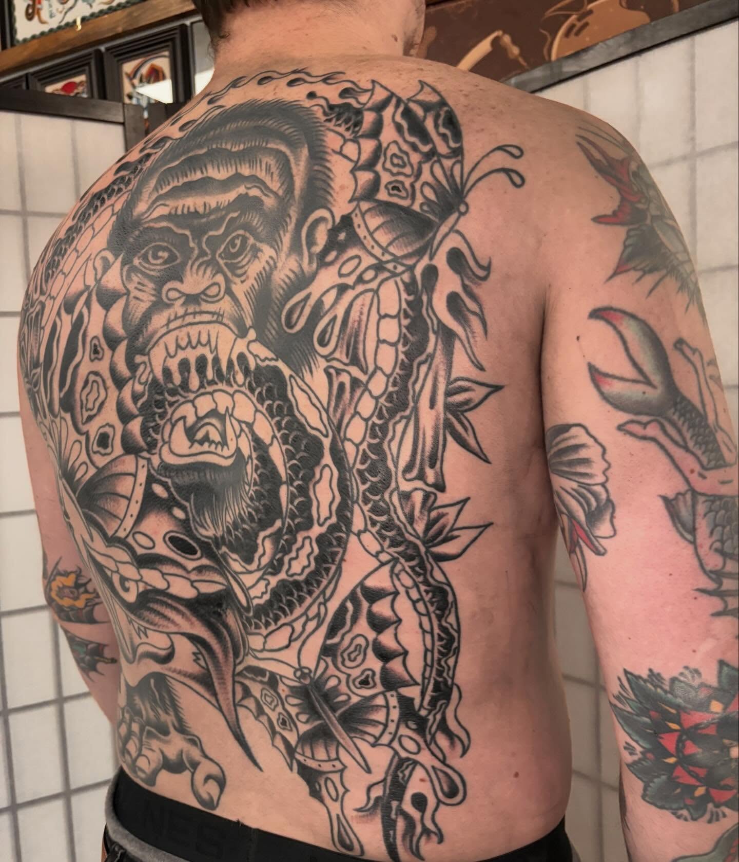 Tattoo by @stevereidtattoo — japanese_irezumi