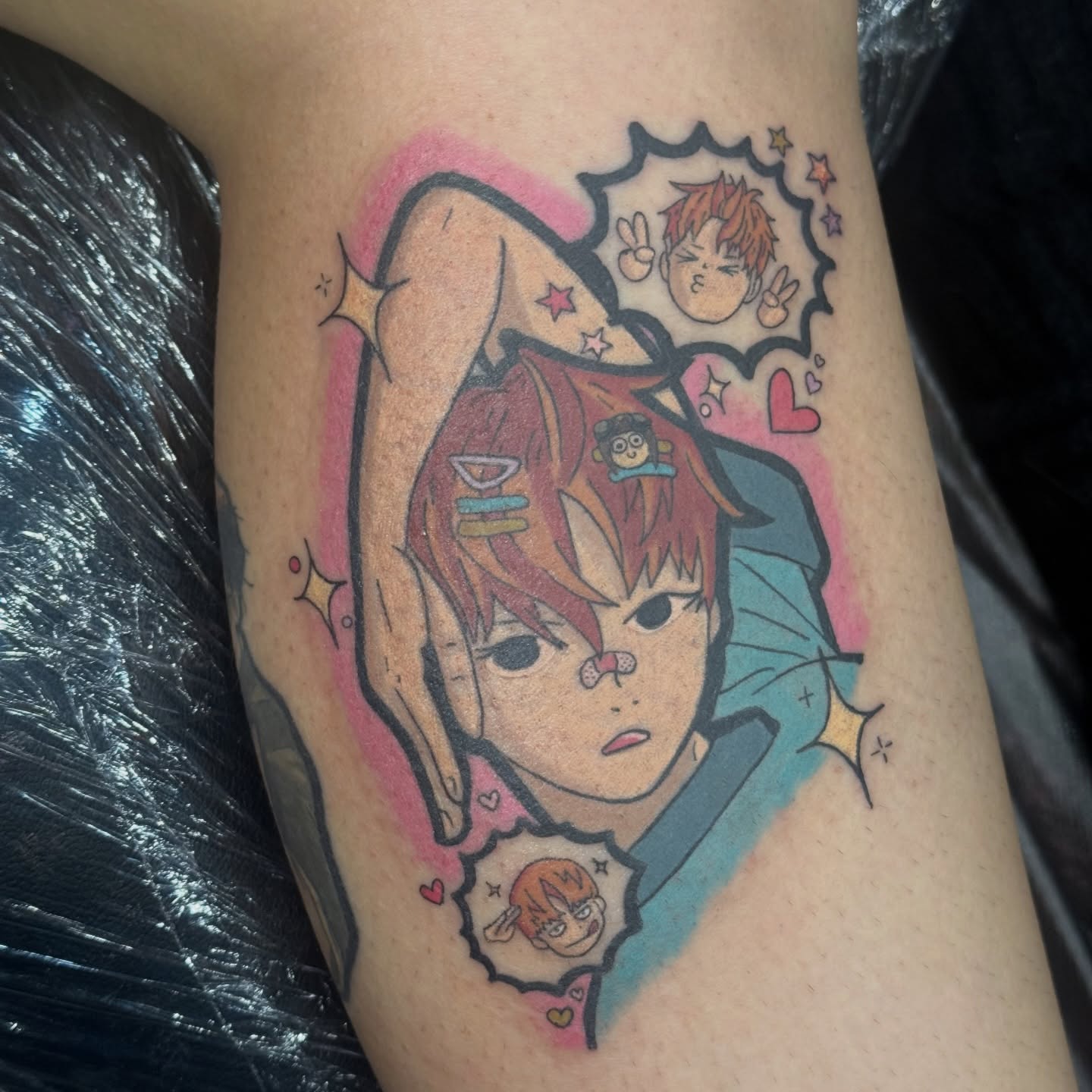 Tattoo by @mo.mo.tattoos — anime