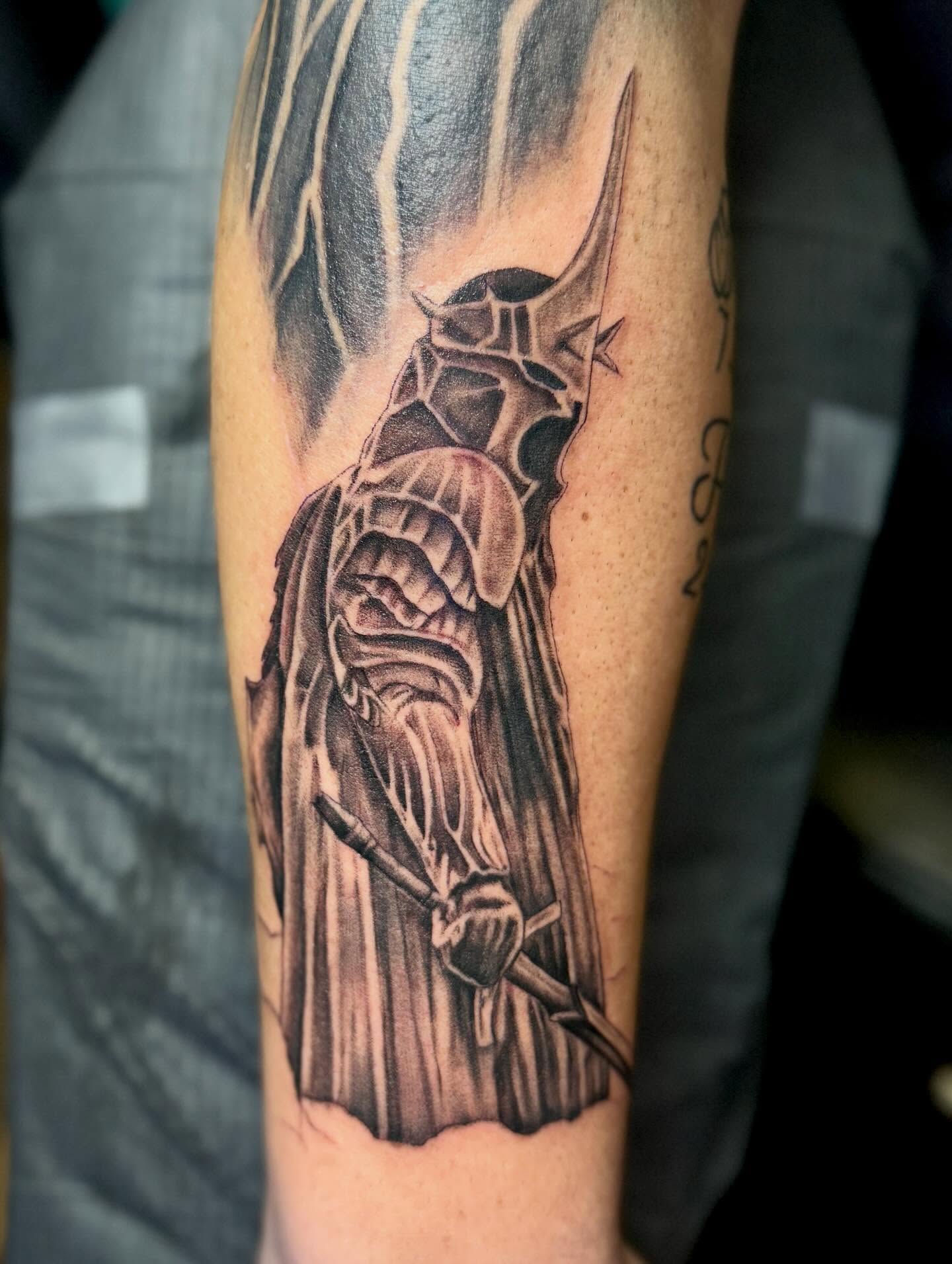Samurai warrior realism tattoo on the forearm by πβ¨ππ₯π’π©ππΆ β¨π