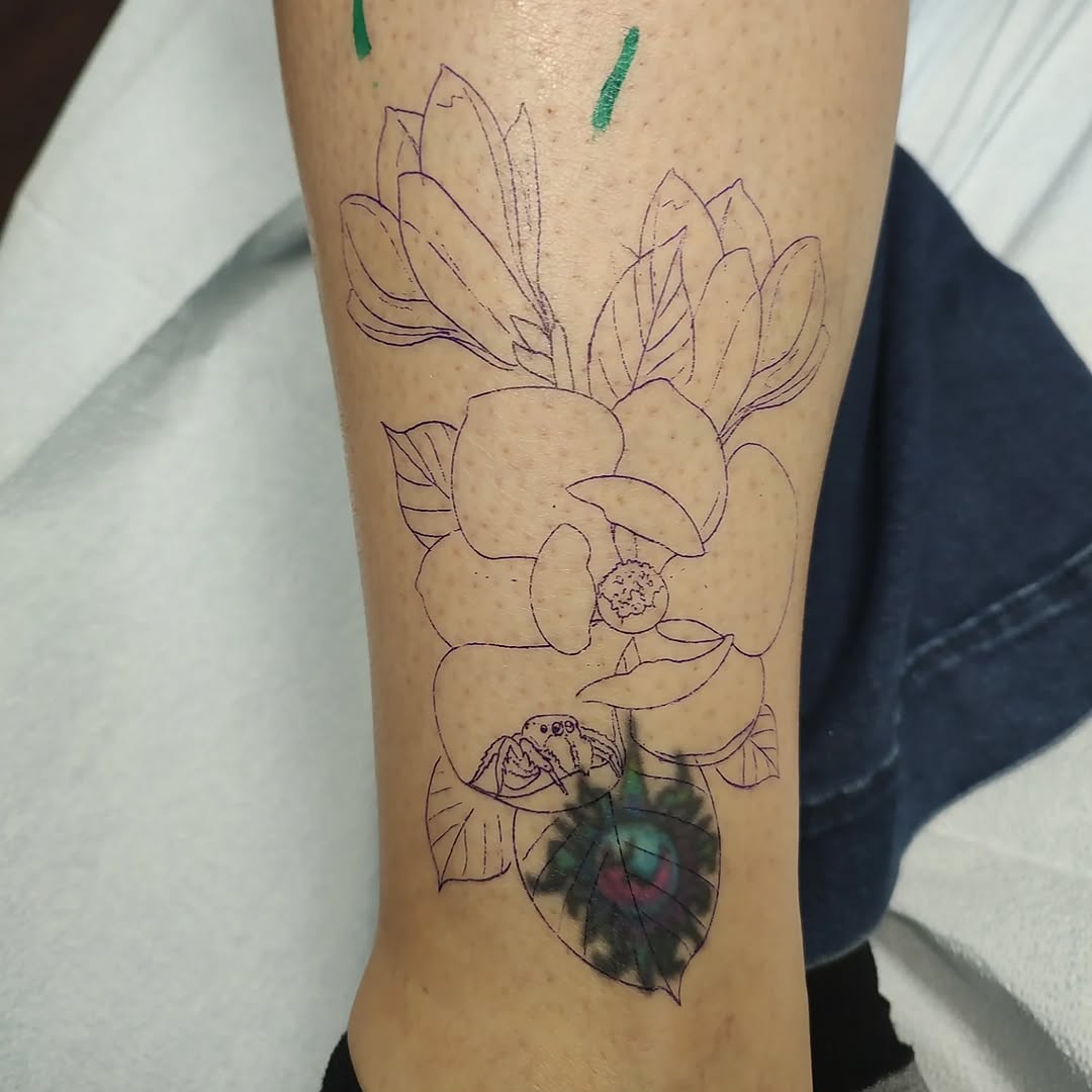 Tattoo by @jen_ink — fine_line, realism