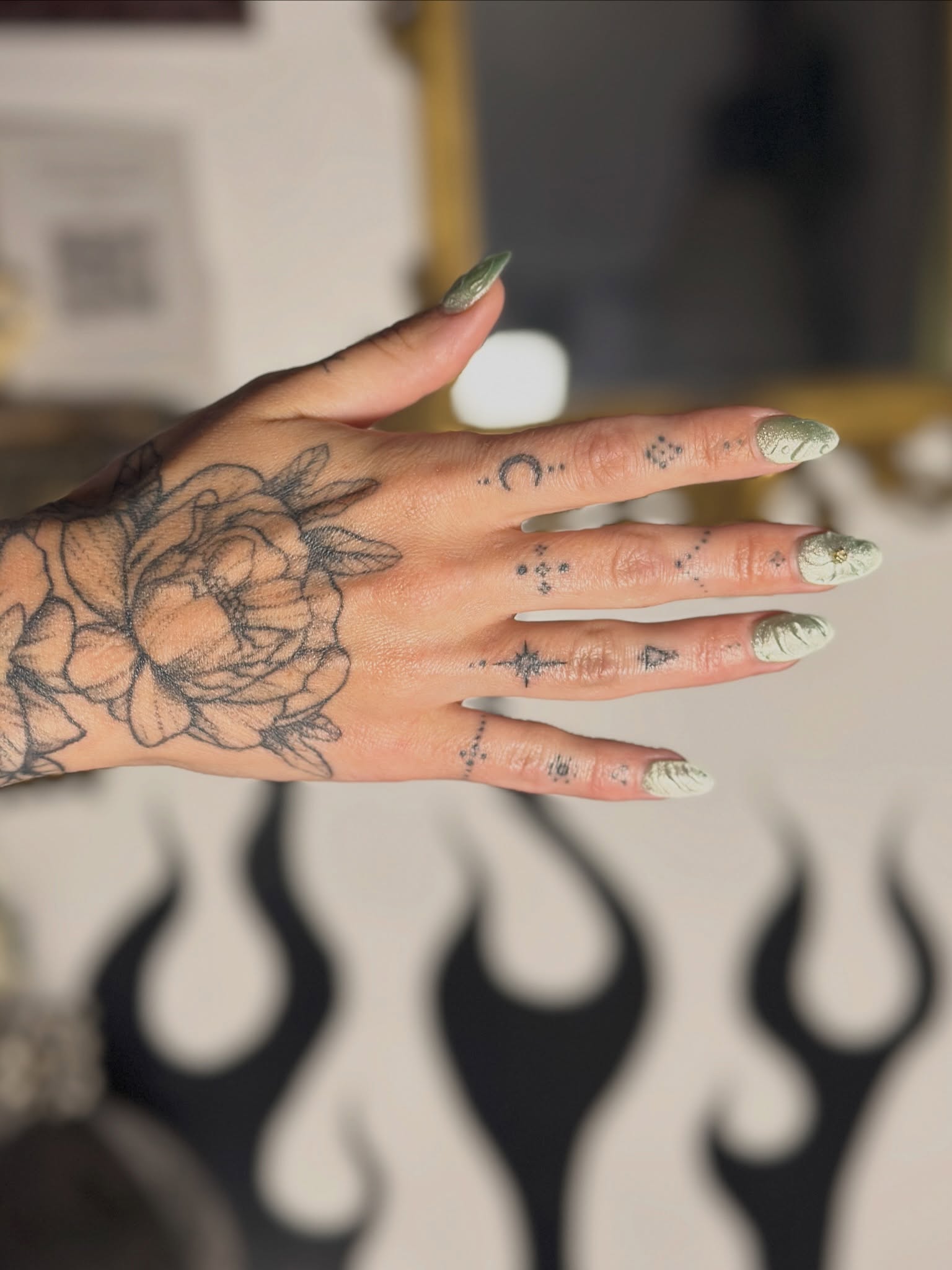 Tattoo by @hayleythomastattoos — dotwork