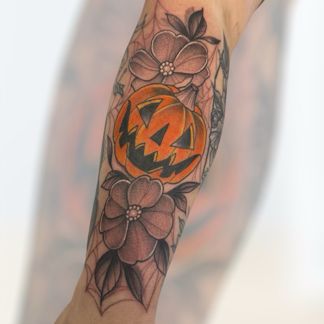 Tattoo by @meechtattoos_ — american_traditional, black_and_grey