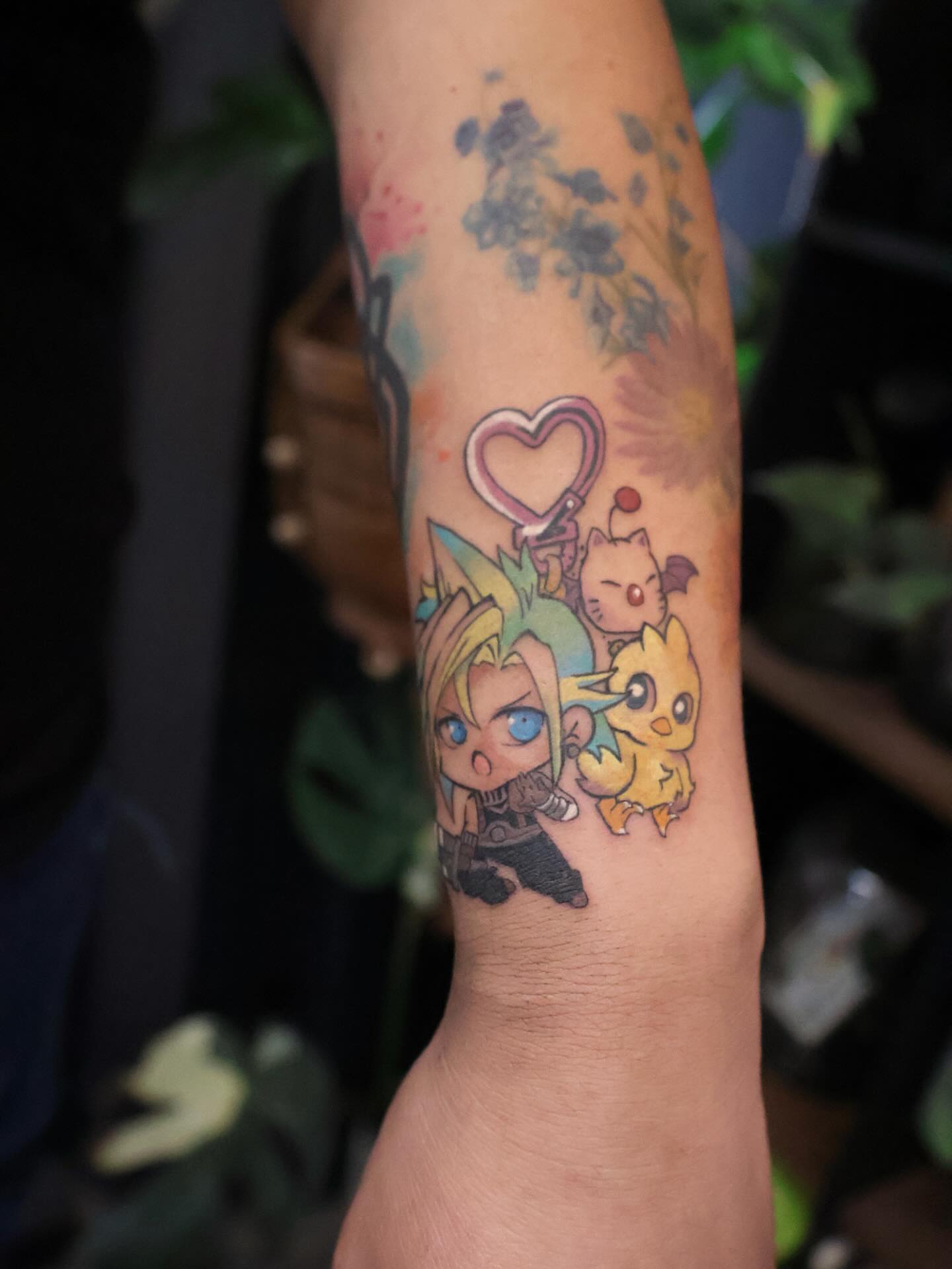 Tattoo by @snowypear_tat — anime