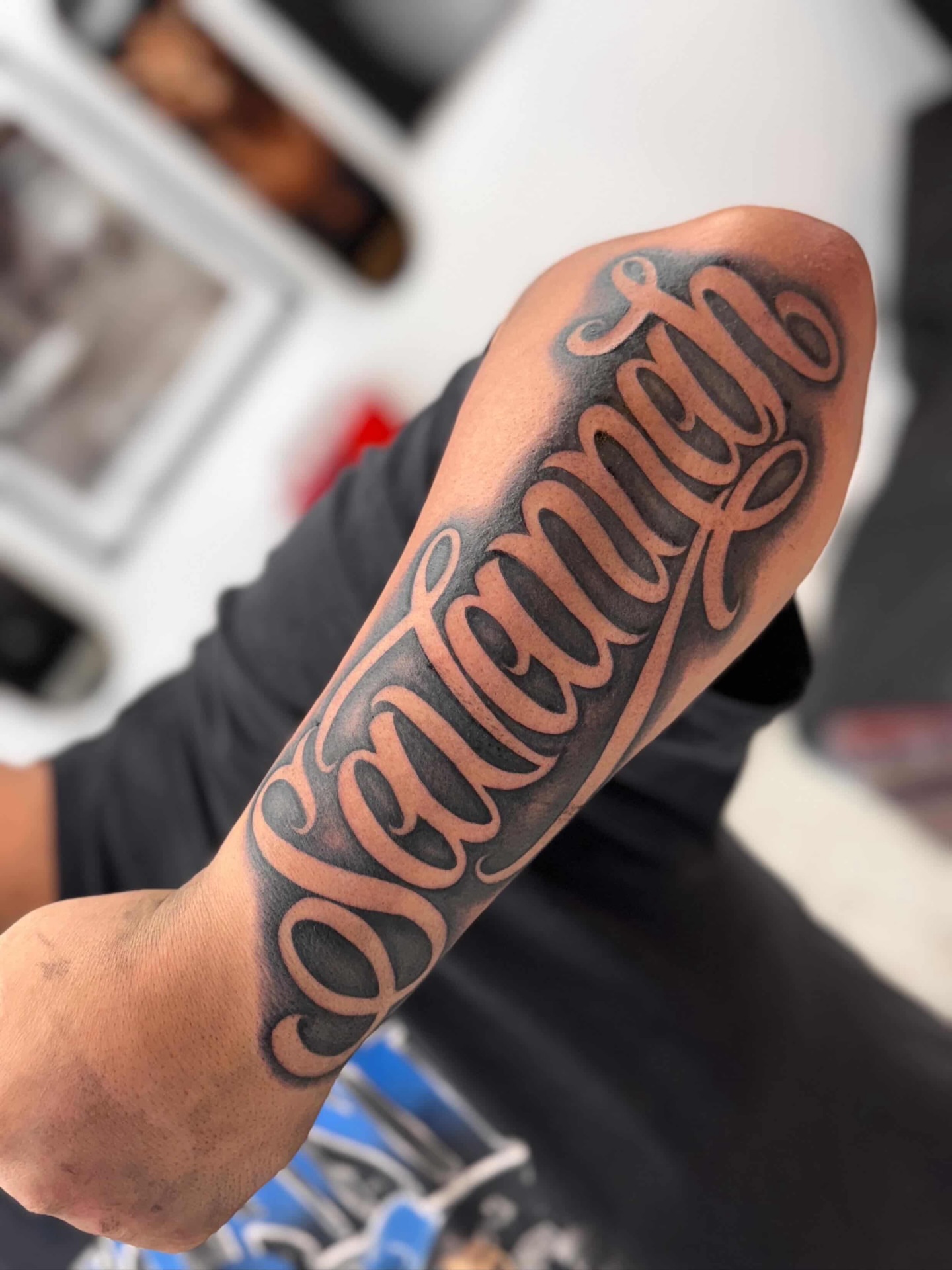 Tattoo by @dl_ta2s β lettering_script