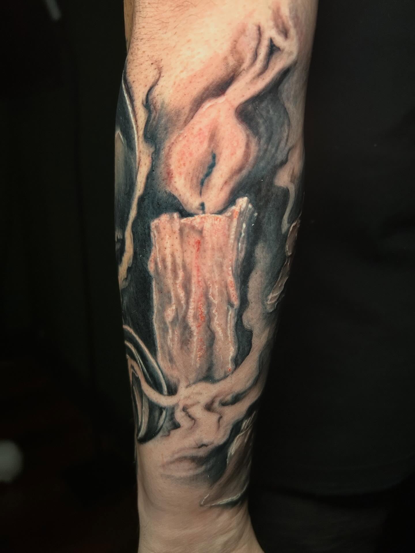 Tattoo by @jon_f_n_story — realism, dark_realism