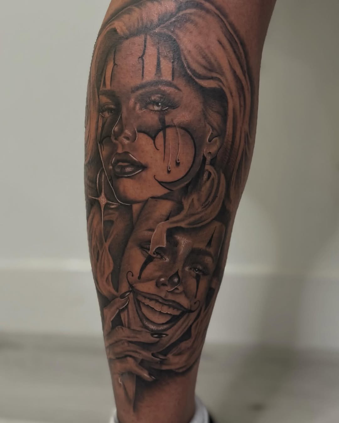 Tattoo by @artdenoche — chicano, realism