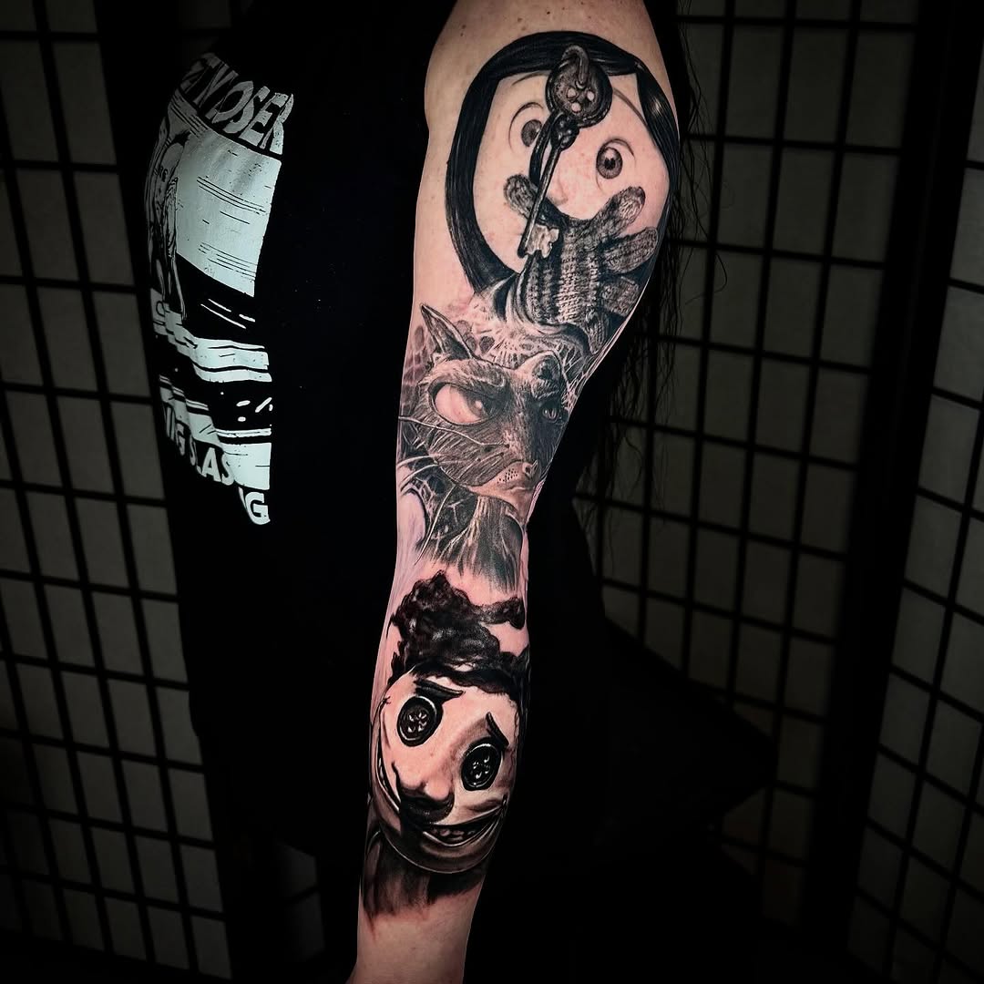 Tattoo by @simplyselaart — realism, dark_realism