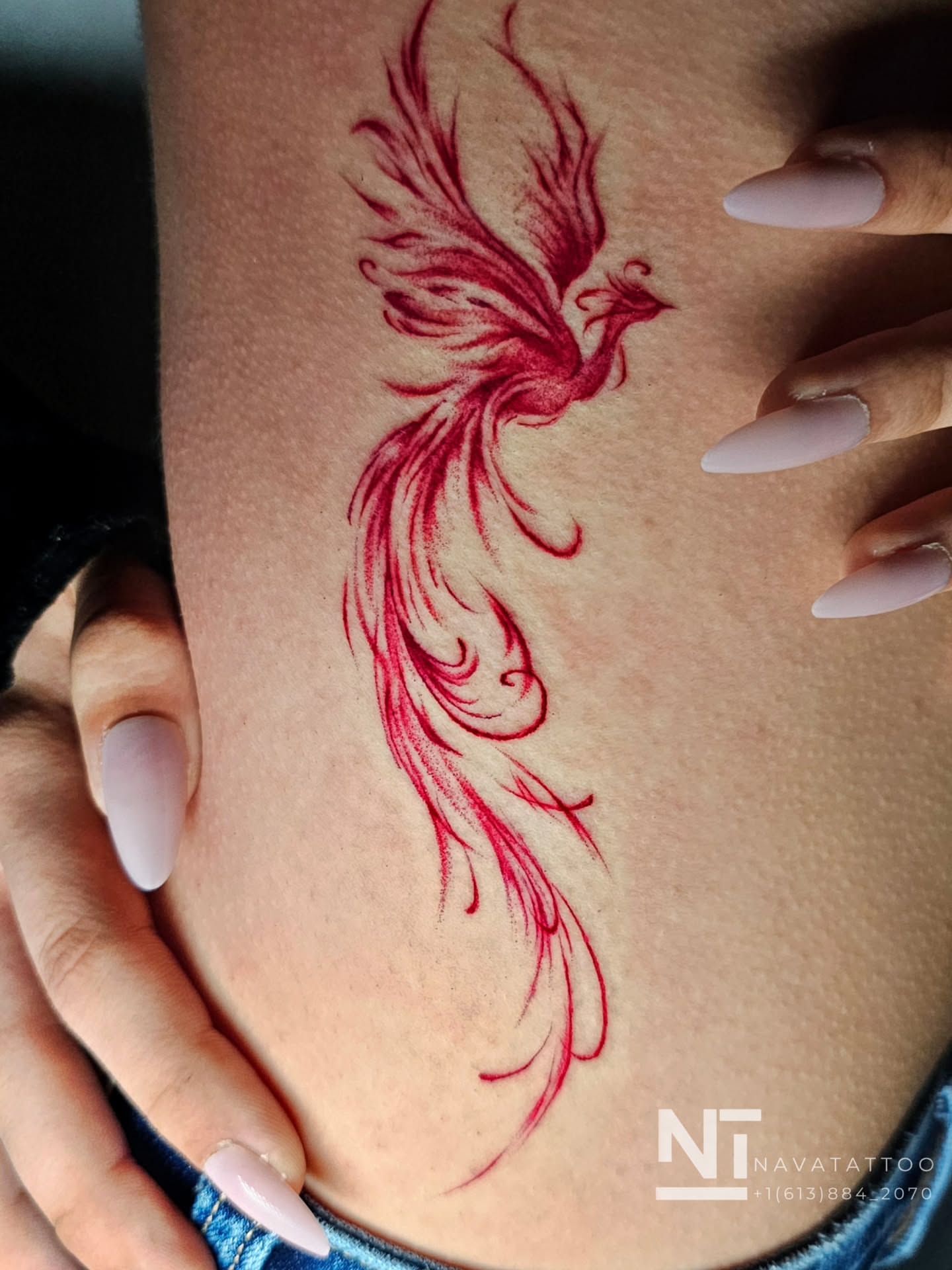 Tattoo by @navatattooo — dotwork