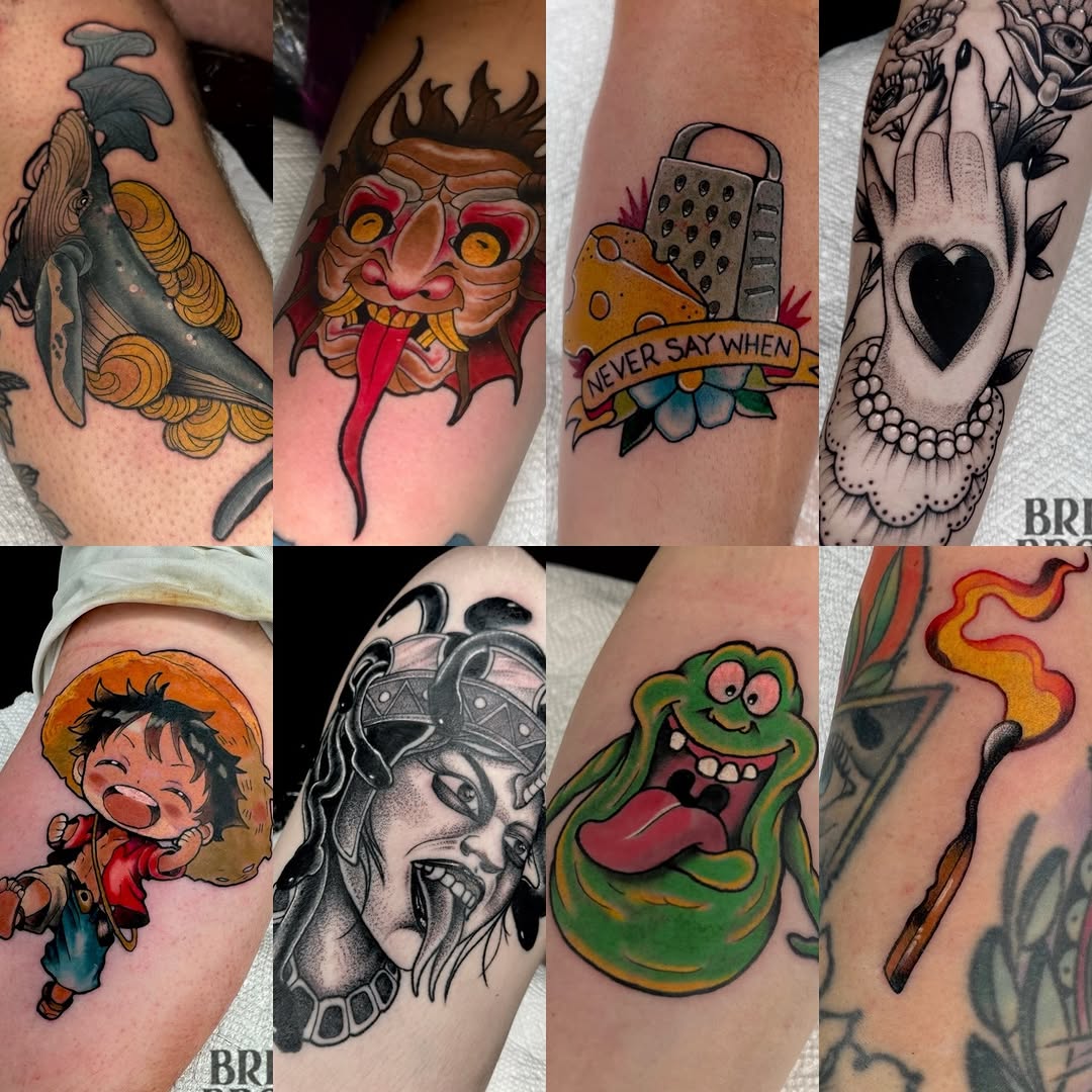 Tattoo by @brett_brown_tattoos — american_traditional, new_school