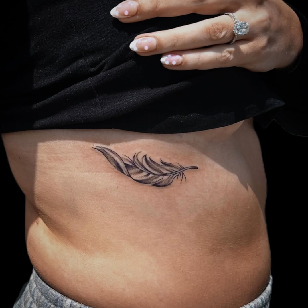 Tattoo by @tat2gh0ul — fine_line, black_and_grey