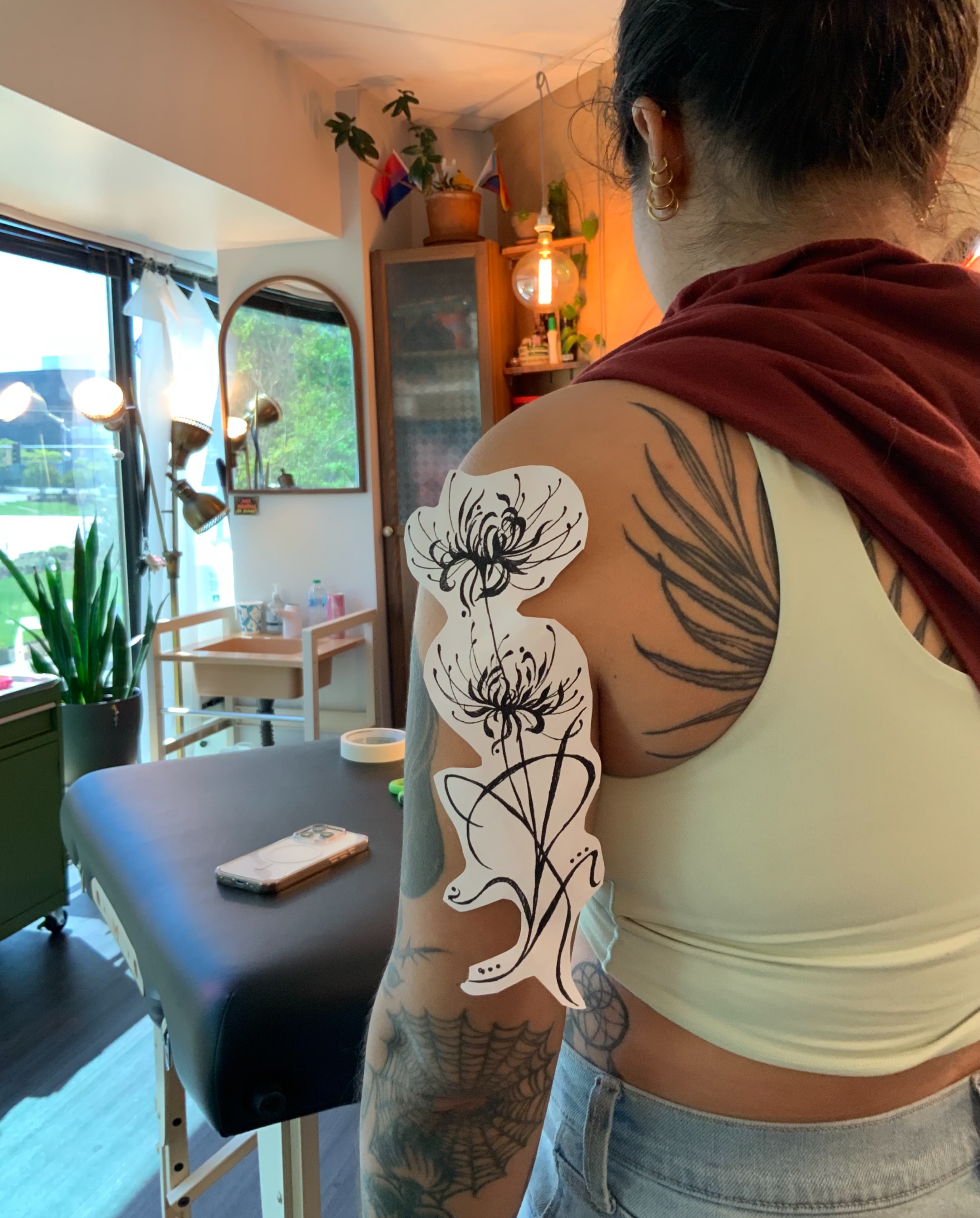 Tattoo by @tatertottats — black_and_grey