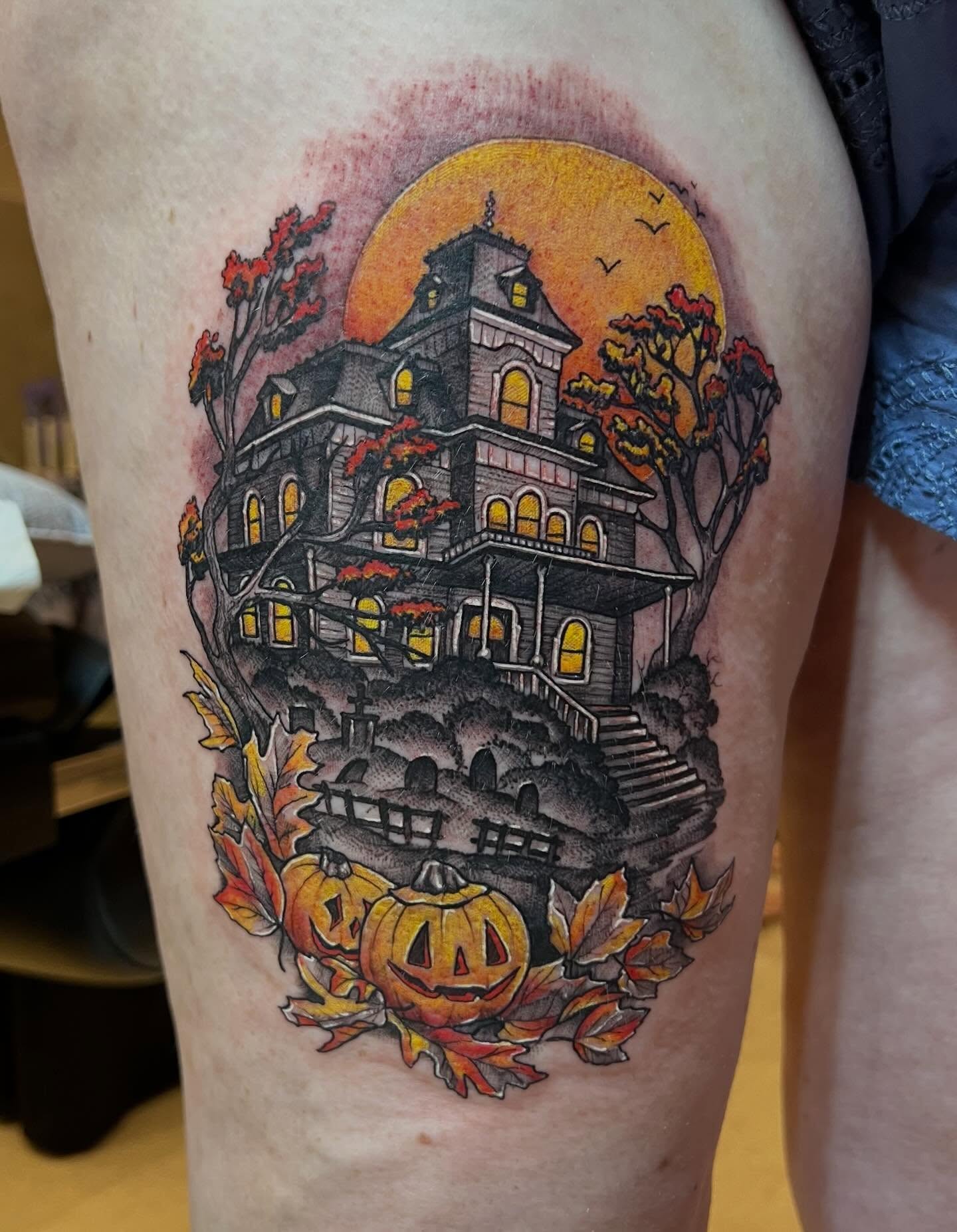 Tattoo by @bridgetpunsalangtattoos — realism, dotwork