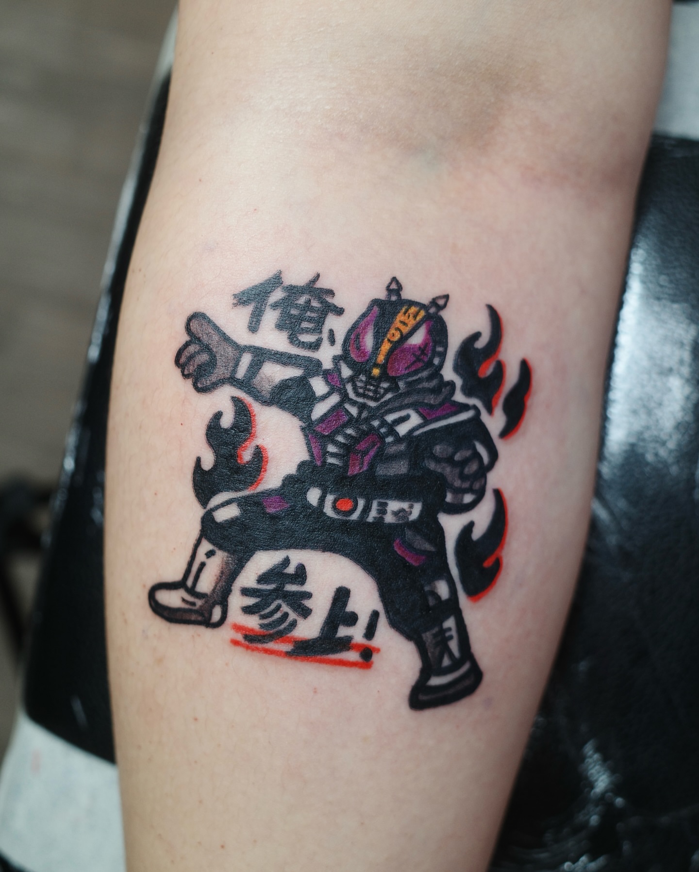 Tattoo by @takuu_tattoo — anime