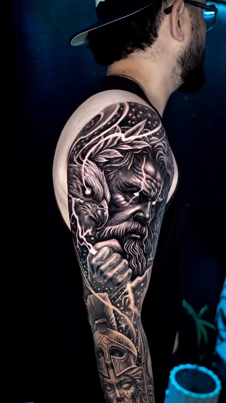 Tattoo by @saekone1 — realism, black_and_grey