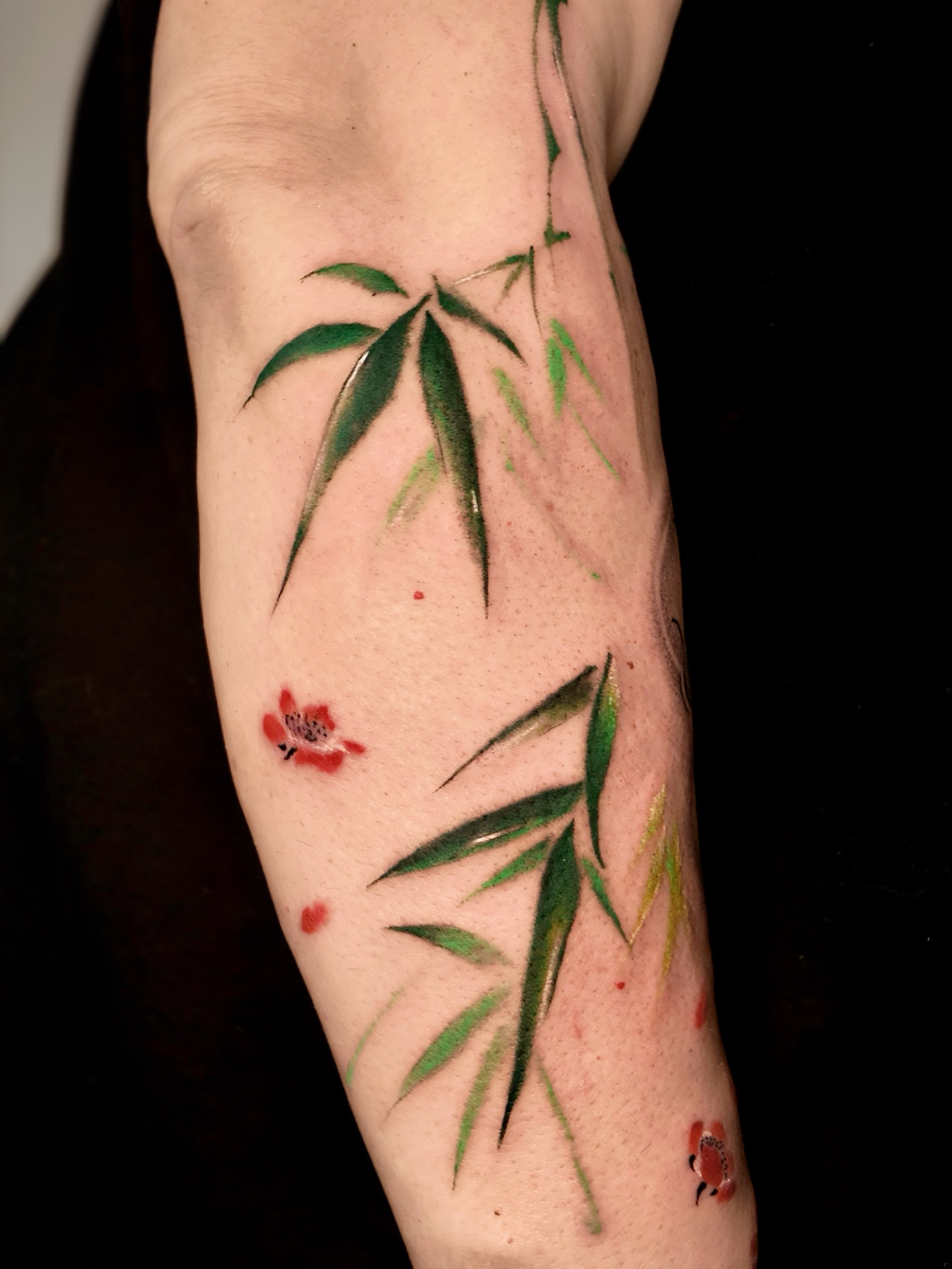 Tattoo by @junsinkmontreal — watercolor, realism