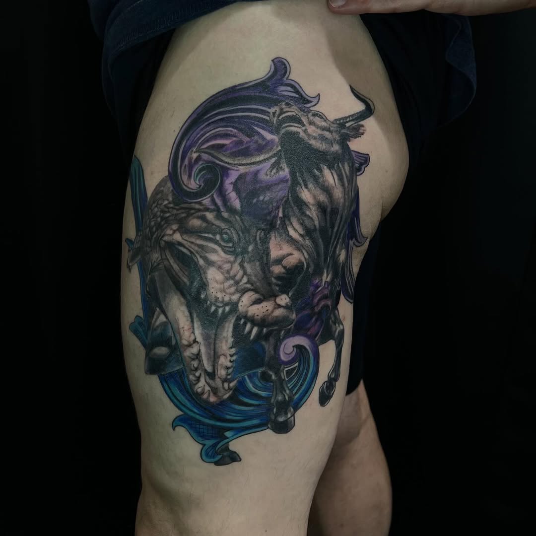 Tattoo by @tattoobydaphne — realism, dark_realism