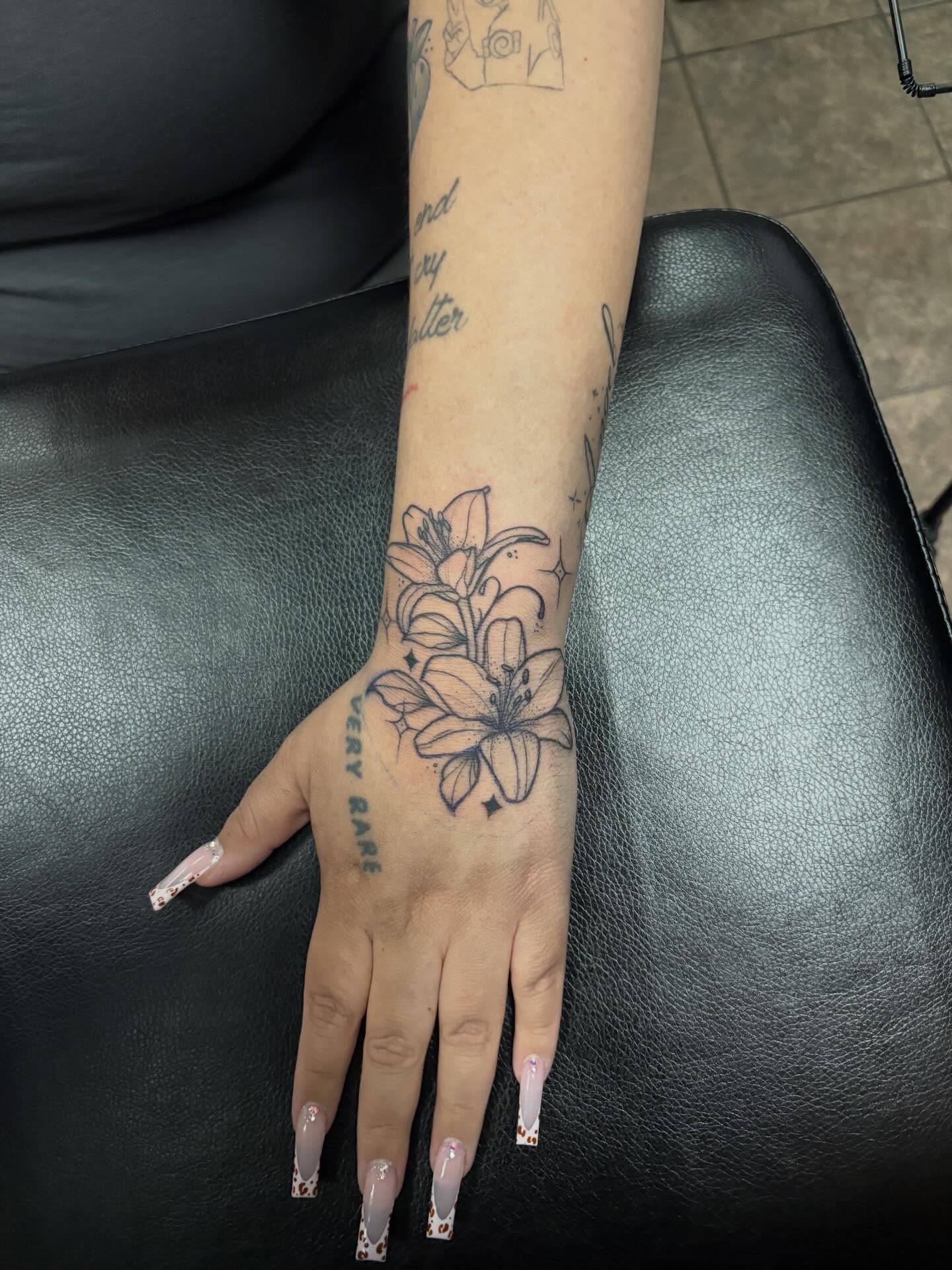 Tattoo by @jennas_drawings — black_and_grey