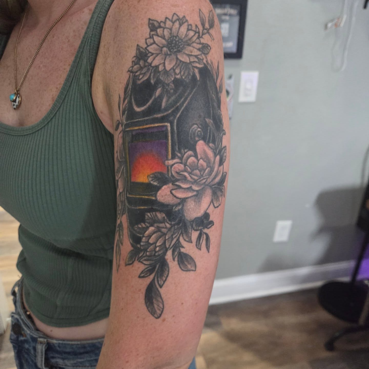 Tattoo by @barryhuffman77 β black_and_grey