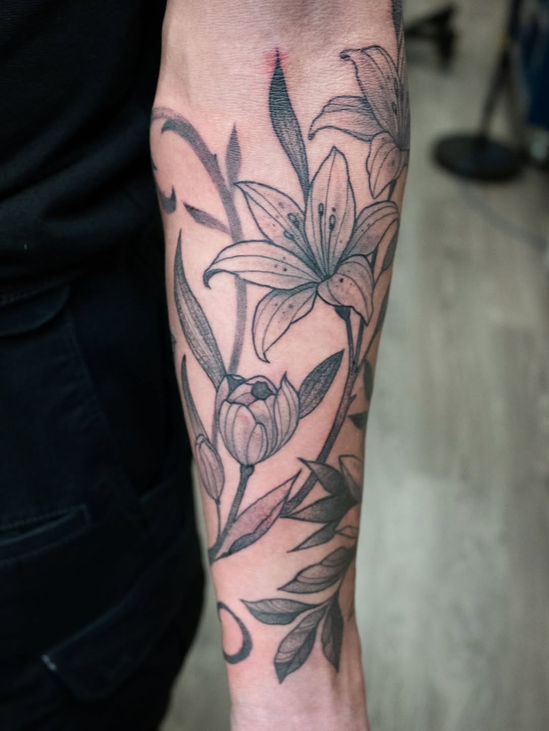 Tattoo by @gersaint — black_and_grey, realism