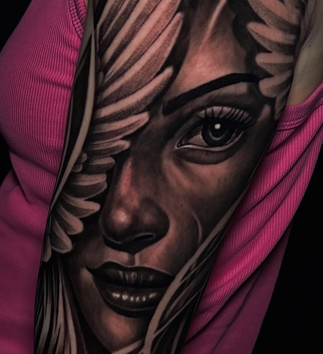 Tattoo by @_inkplug — realism, black_and_grey