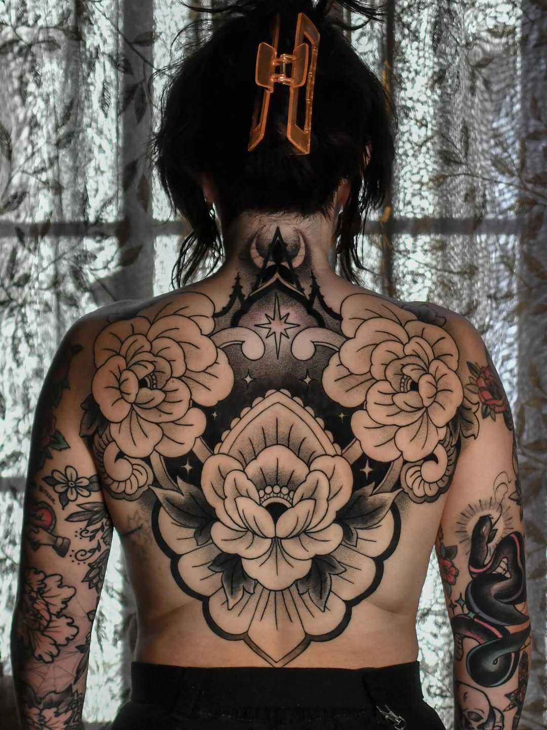 Tattoo by @besimplistic — black_and_grey, ornamental
