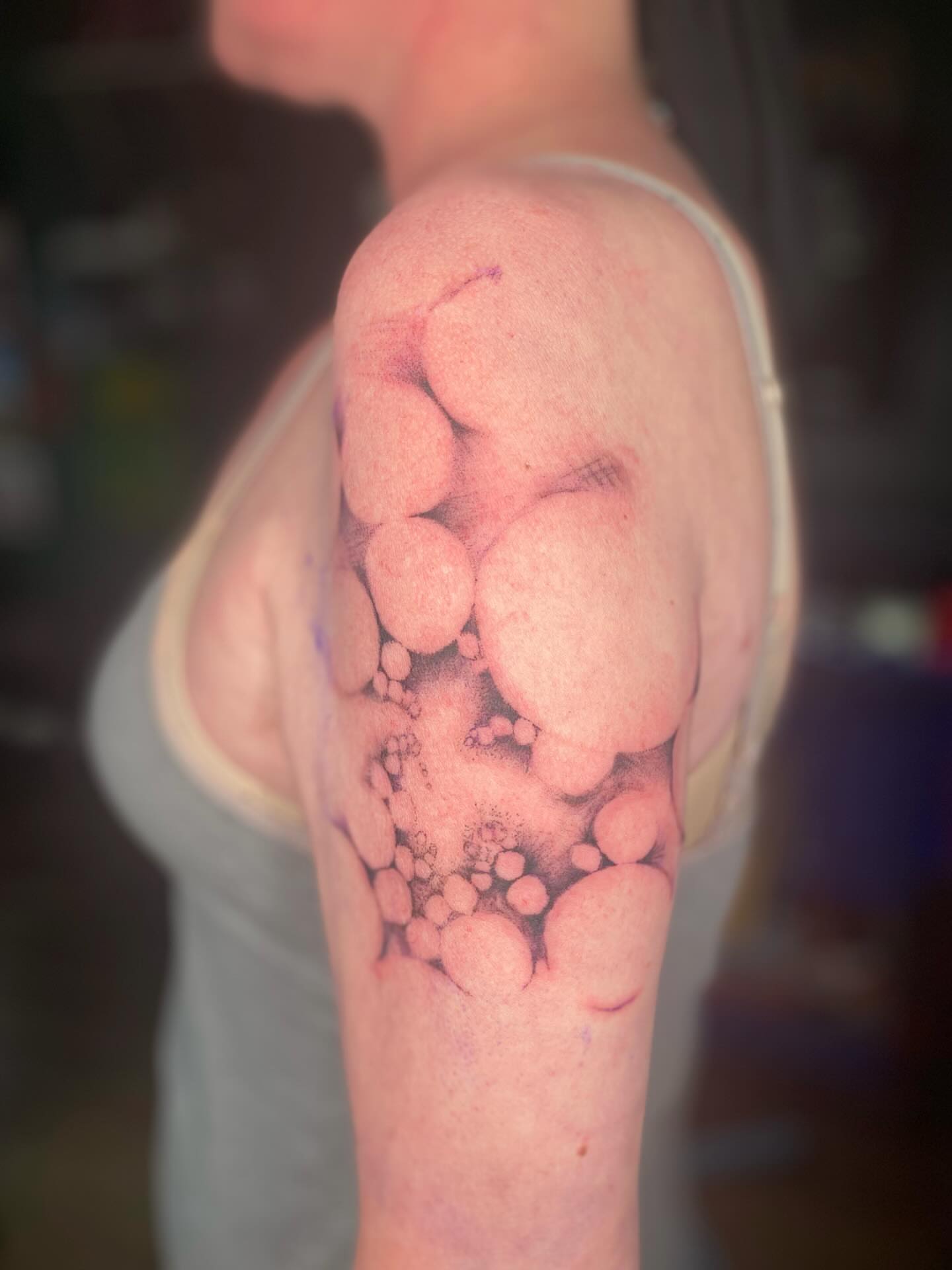 Tattoo by @ashley.roller.art — dotwork