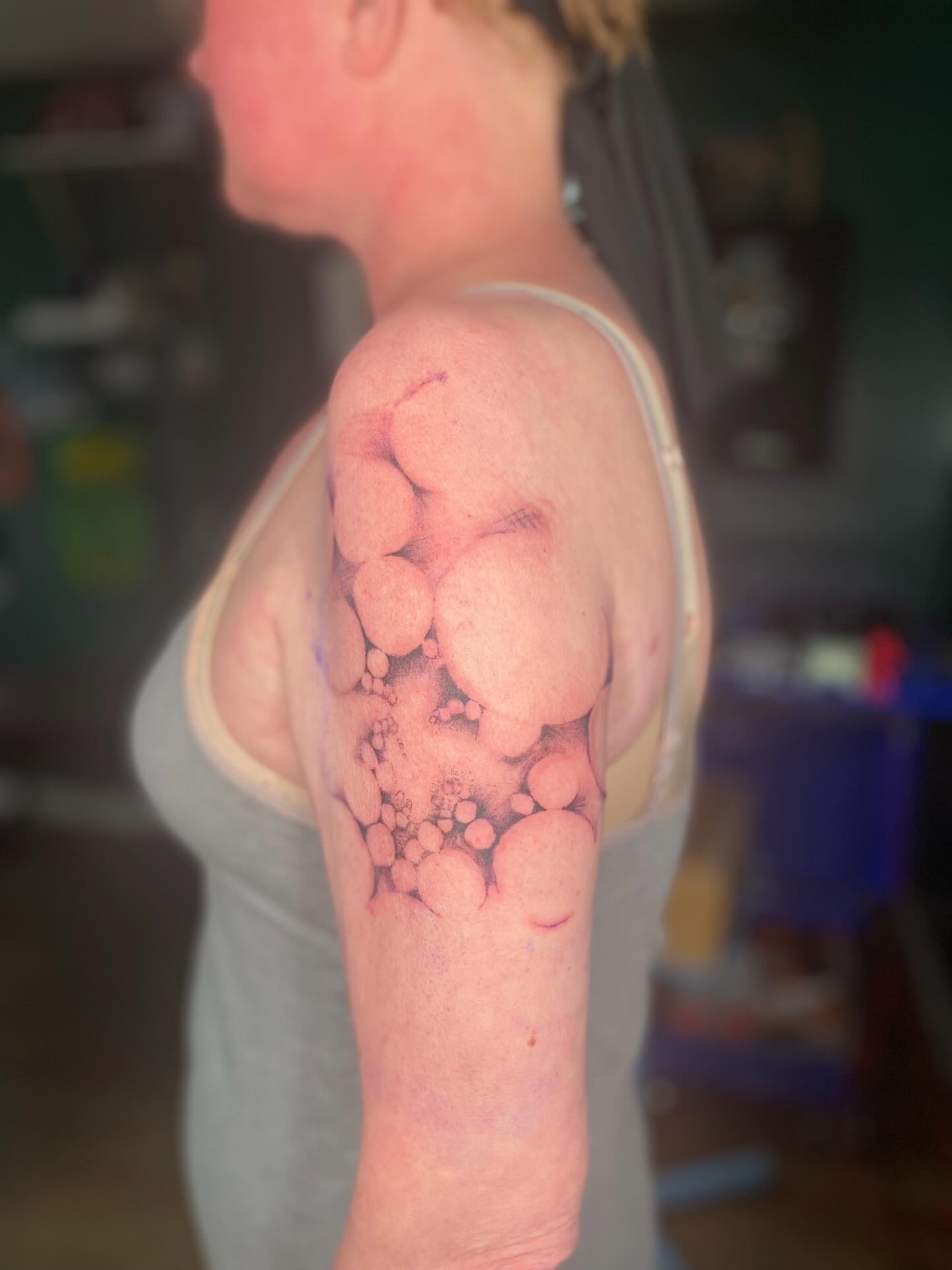 Tattoo by @ashley.roller.art — dotwork