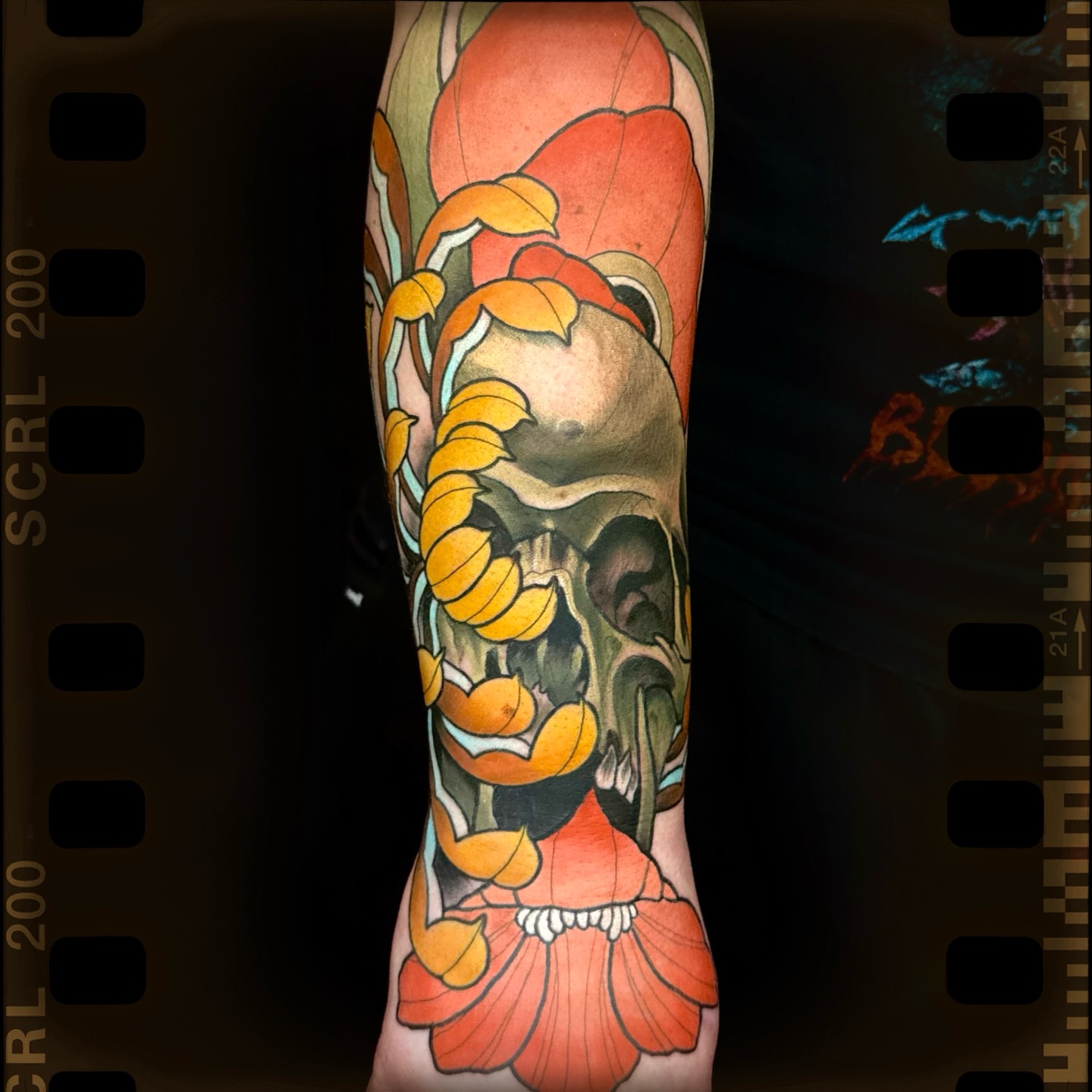 Tattoo by @laundrymattats — american_traditional, realism