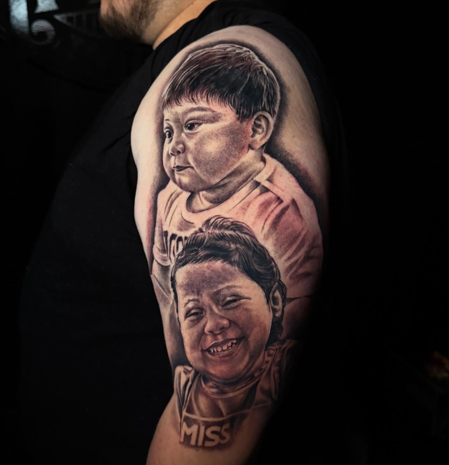 Tattoo by @inkedbyscratch — realism