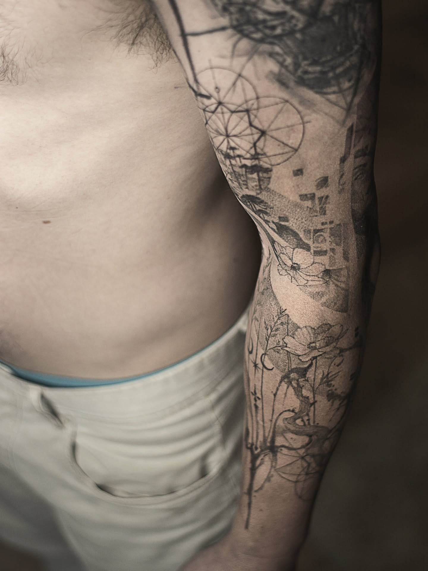 Tattoo by @hinstzart — geometric
