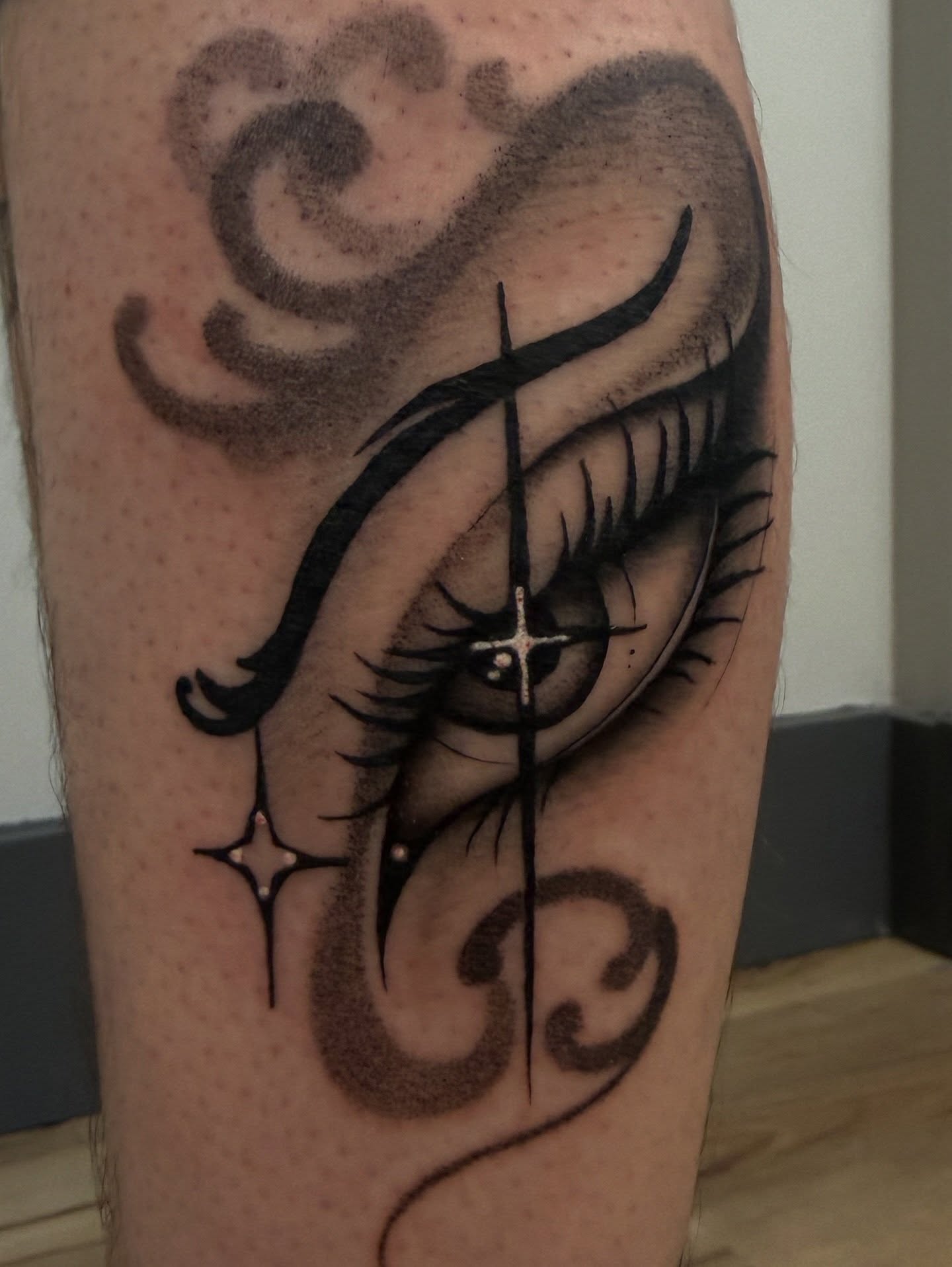 Tattoo by @afondi — black_and_grey, realism