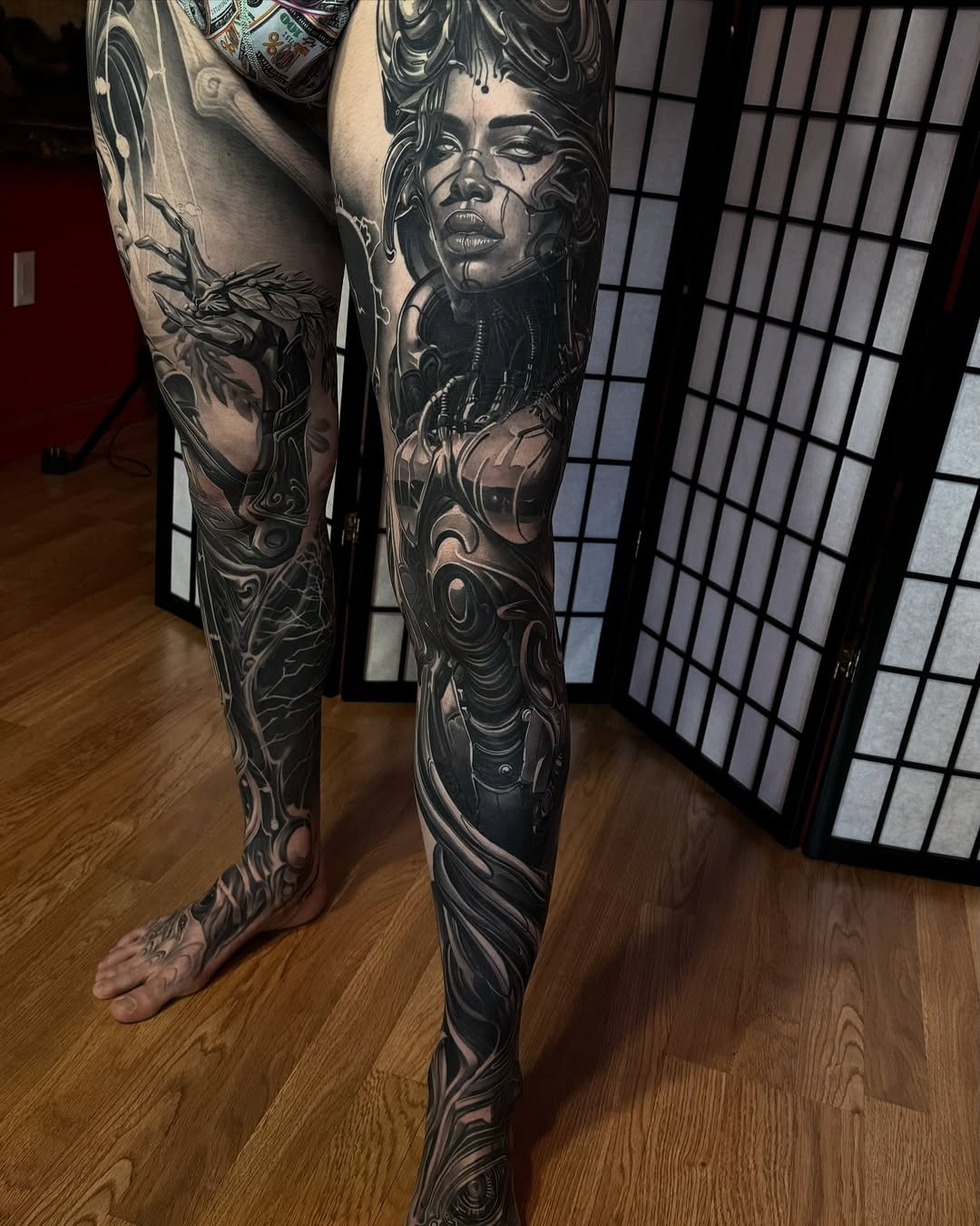 Tattoo by @_hello_vas โ realism, black_and_grey