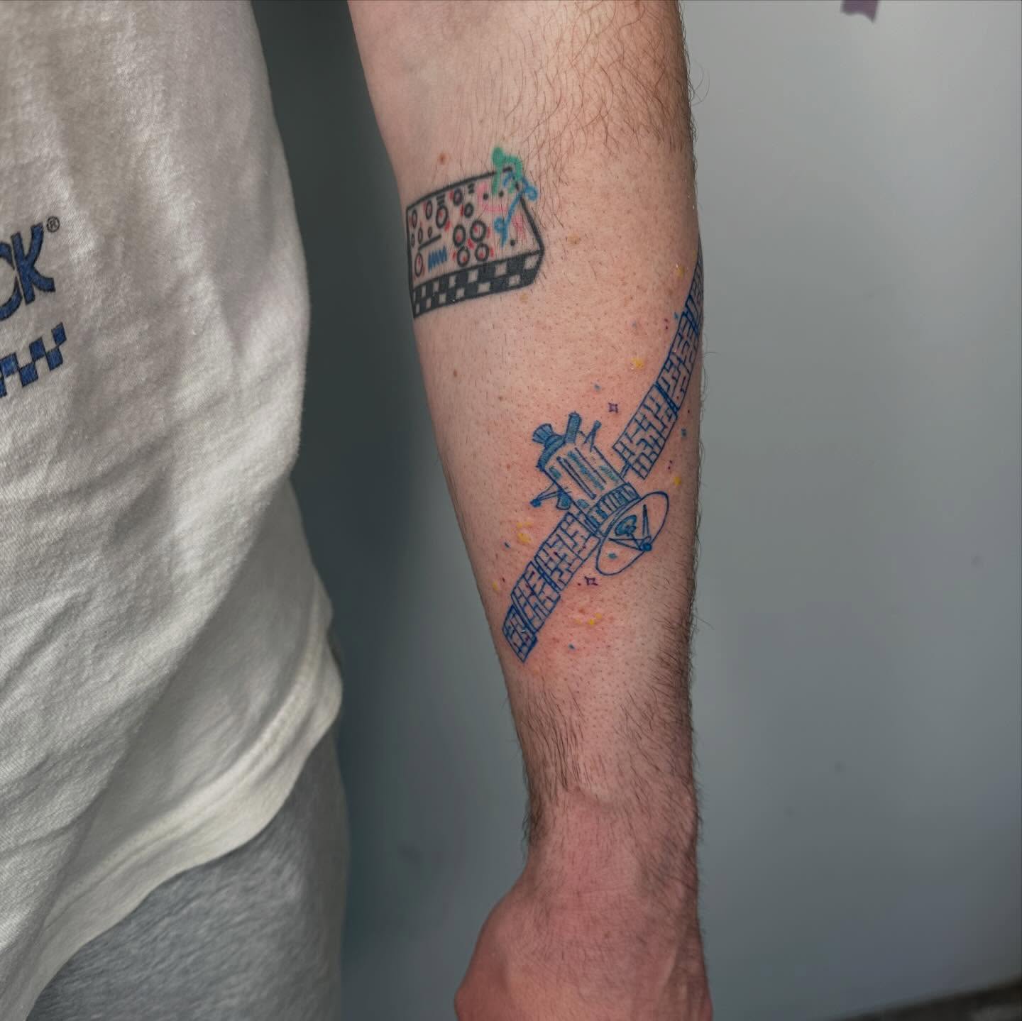 Tattoo by @coloredpencilgrl — geometric