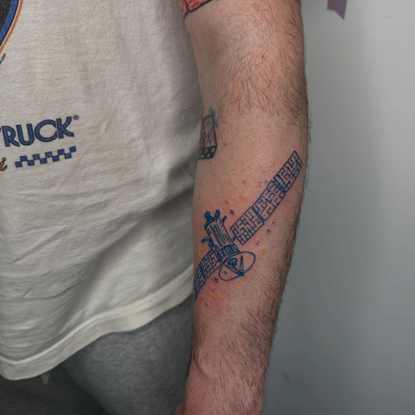 Tattoo by @coloredpencilgrl — geometric