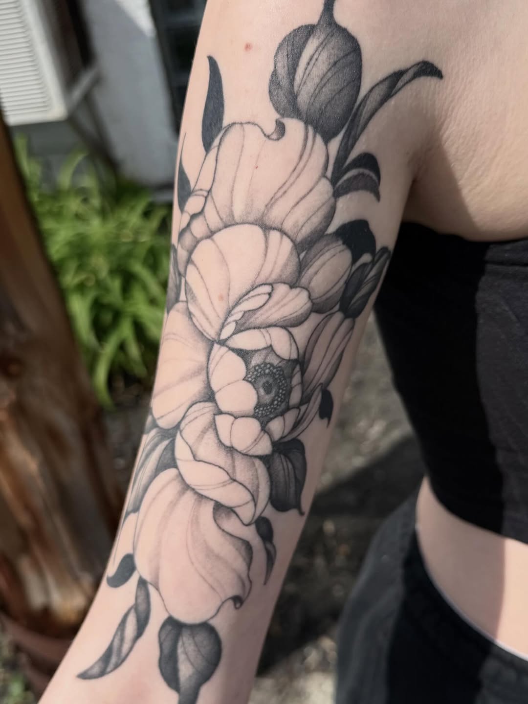 Tattoo by @emmydoestattoos โ black_and_grey, realism