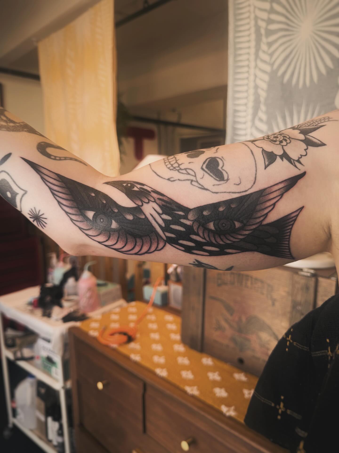 Tattoo by @maneefriday — black_and_grey