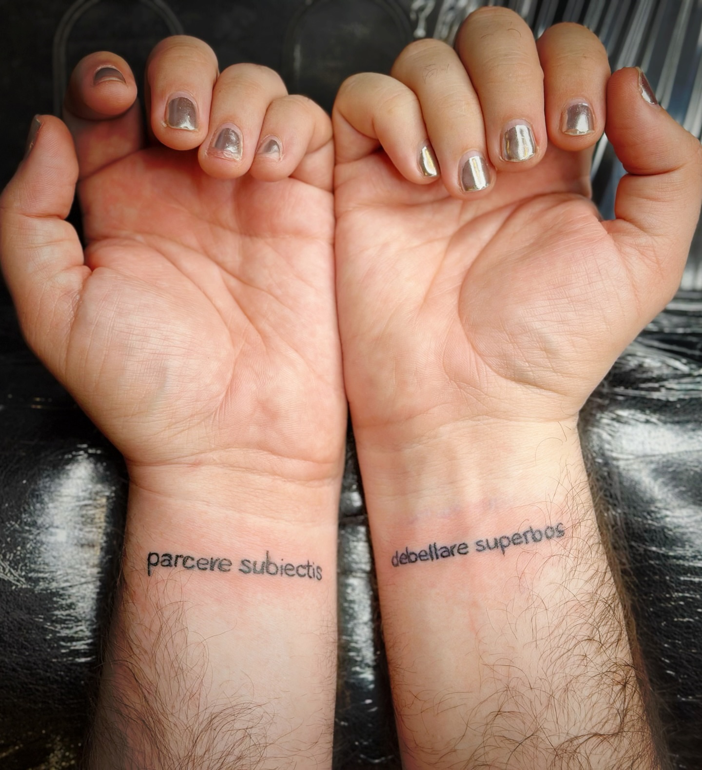 Tattoo by @whosmadelineseeley — lettering_script