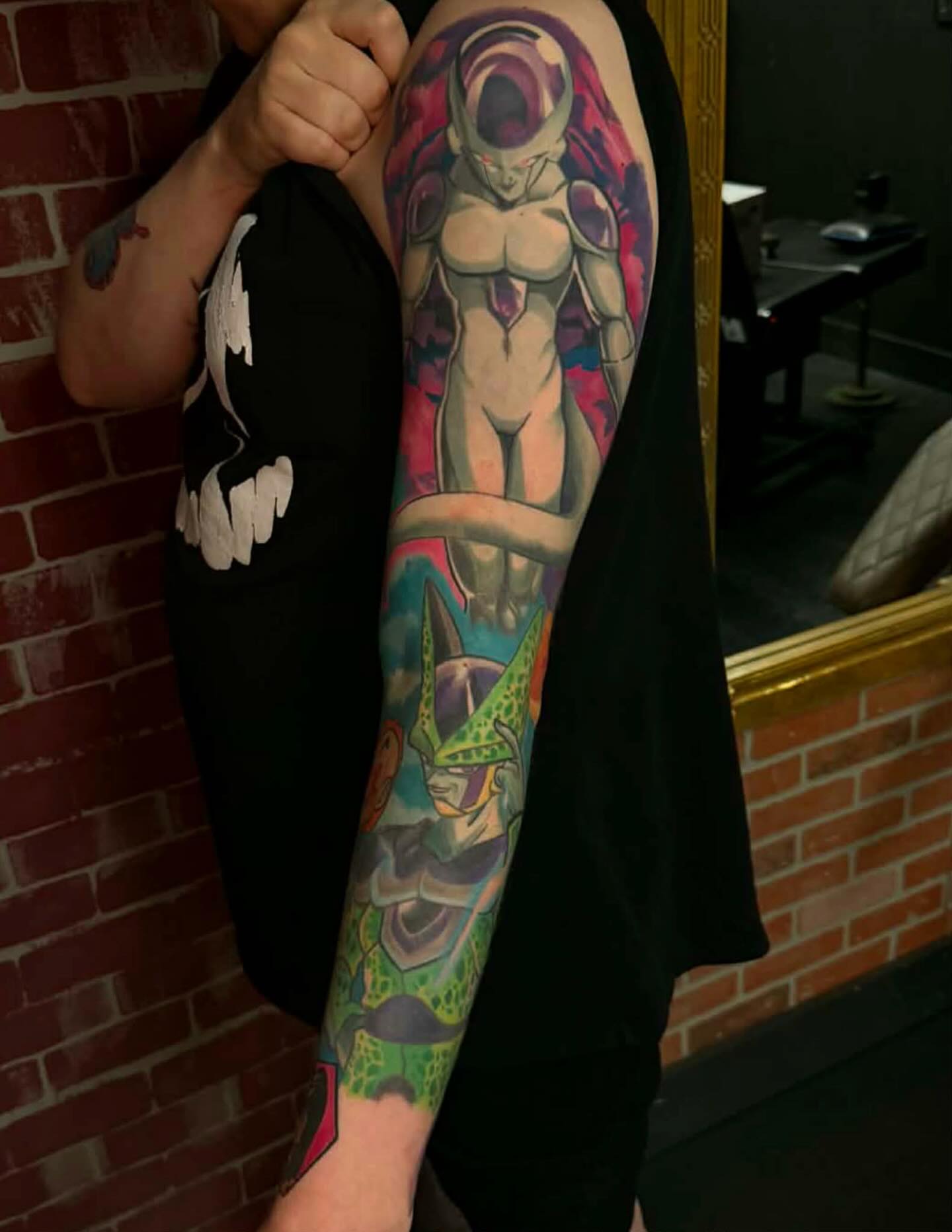 Tattoo by @mademariontattoos — anime