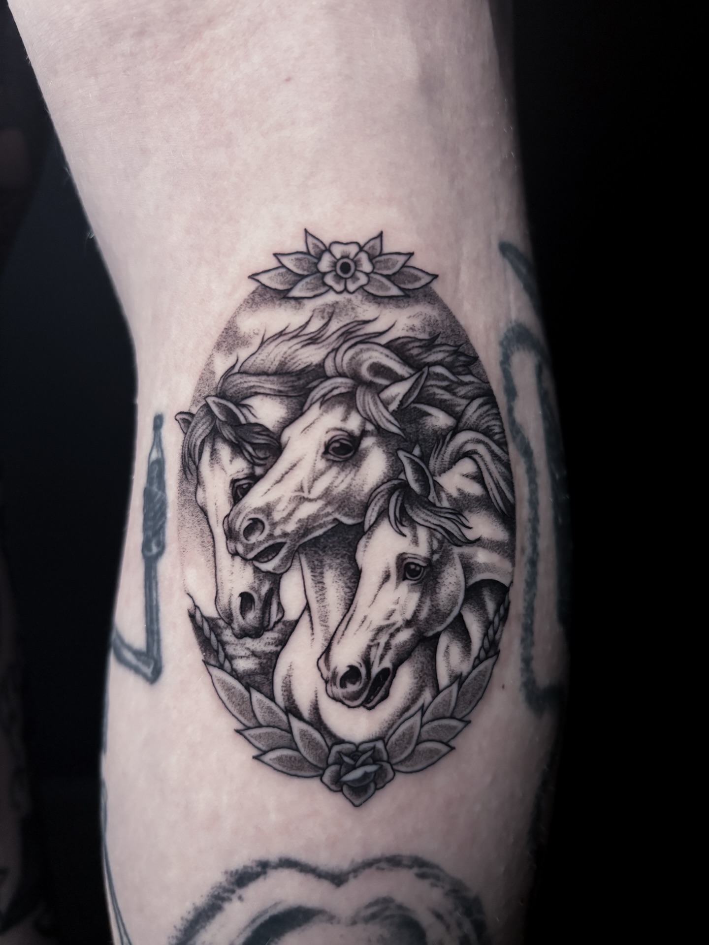 Tattoo by @noahdangink — black_and_grey, realism