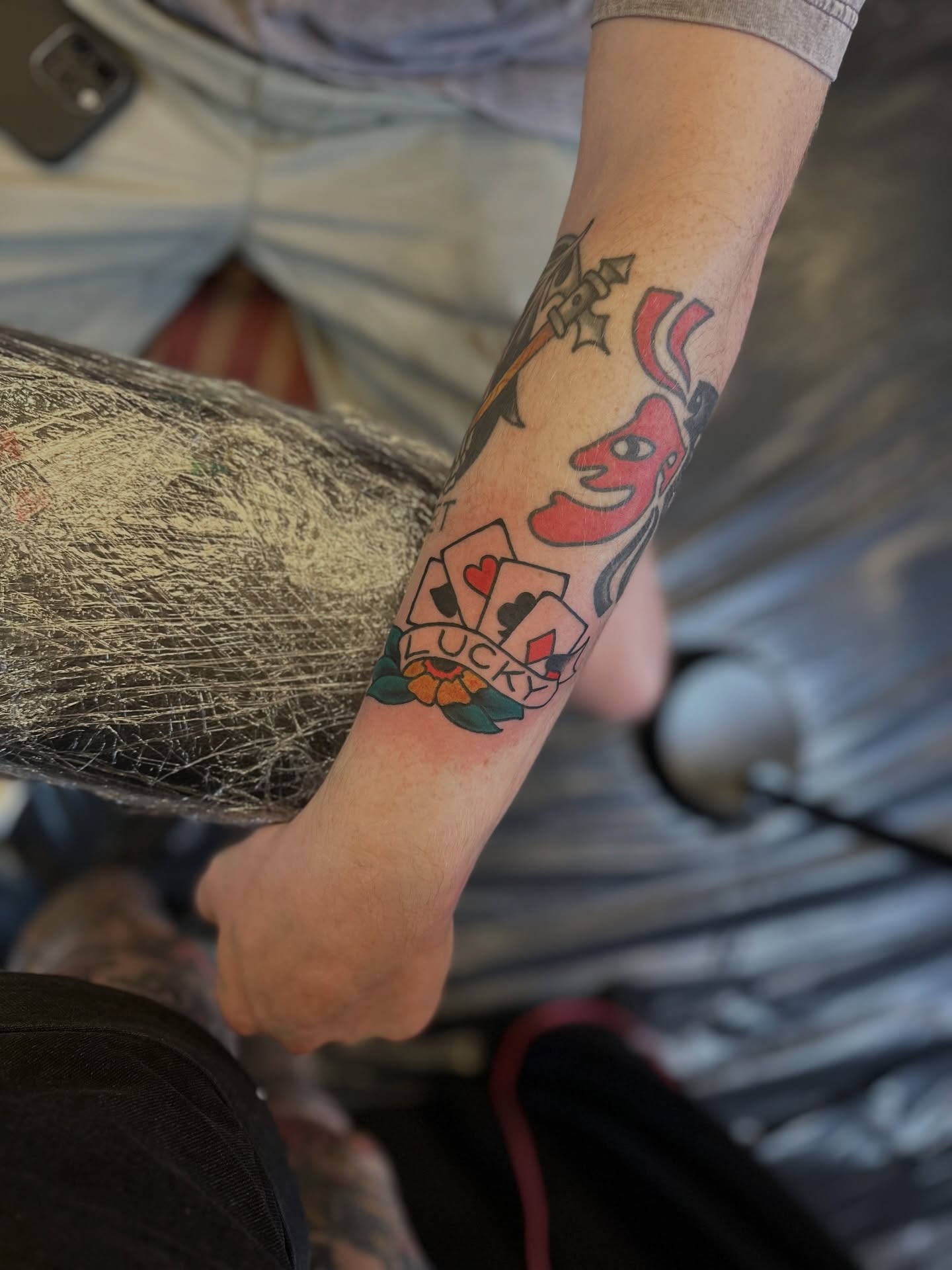 Tattoo by @lnrnts — american_traditional