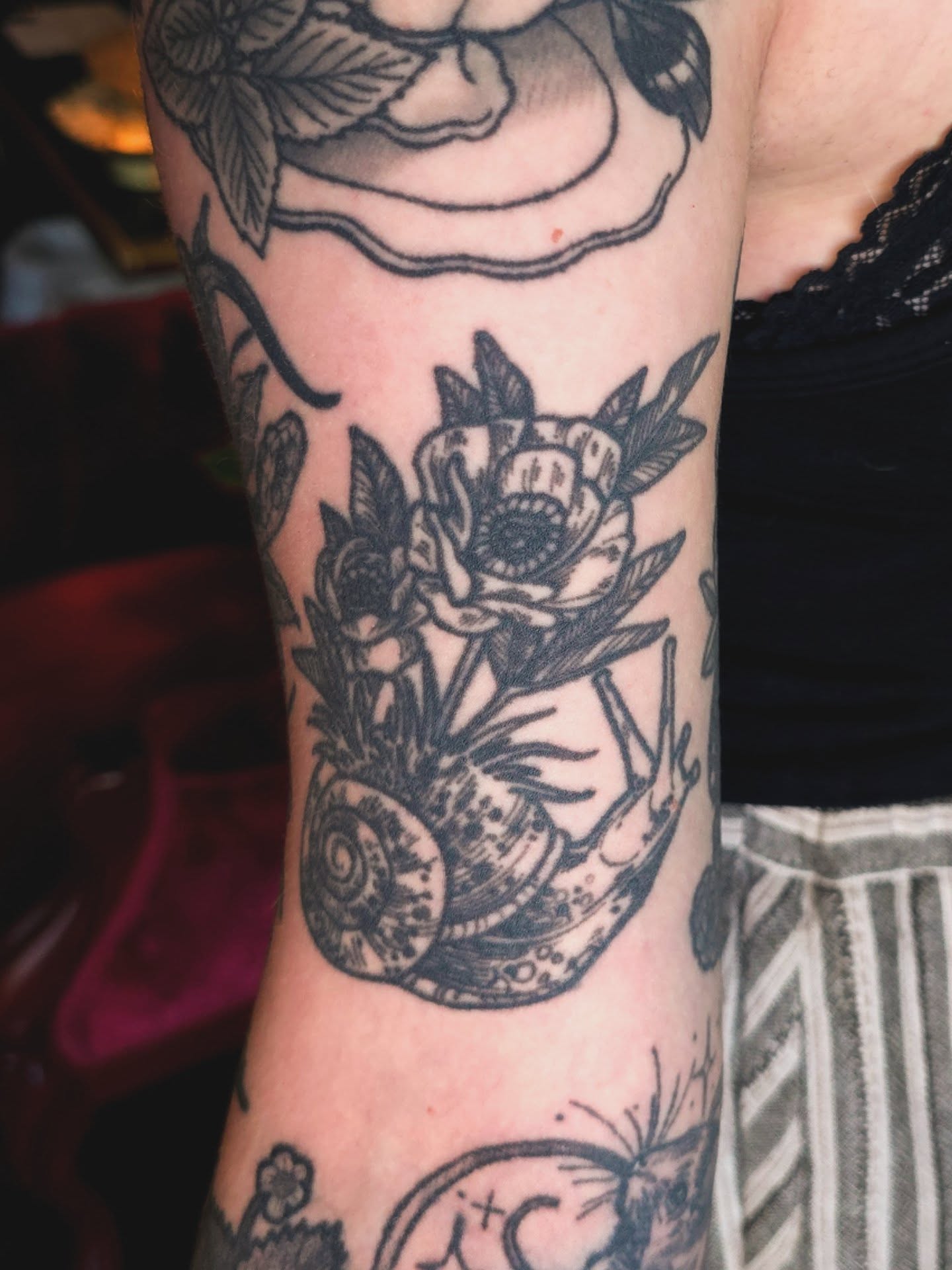 Tattoo by @makluvintattoos — black_and_grey