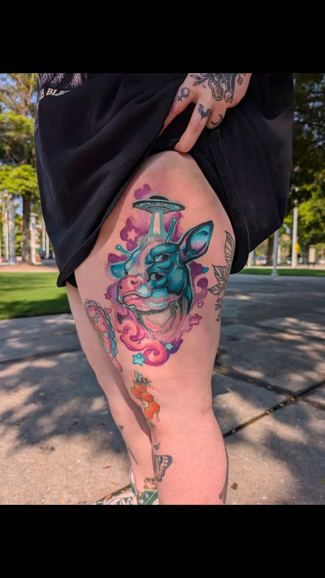 Tattoo by @benceciltattoos — realism, trash_polka