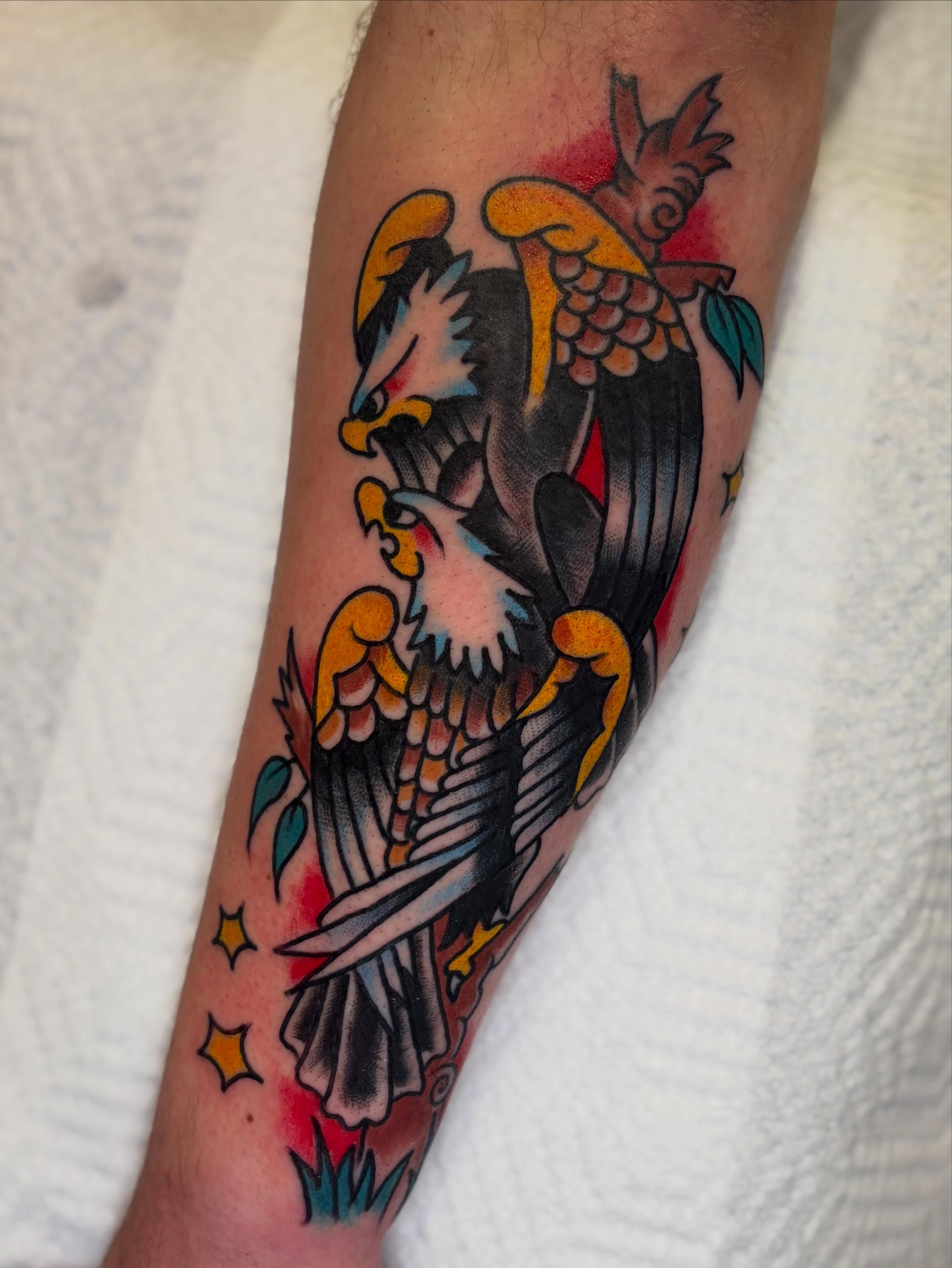 Tattoo by @eriktulgetsketattoo — american_traditional