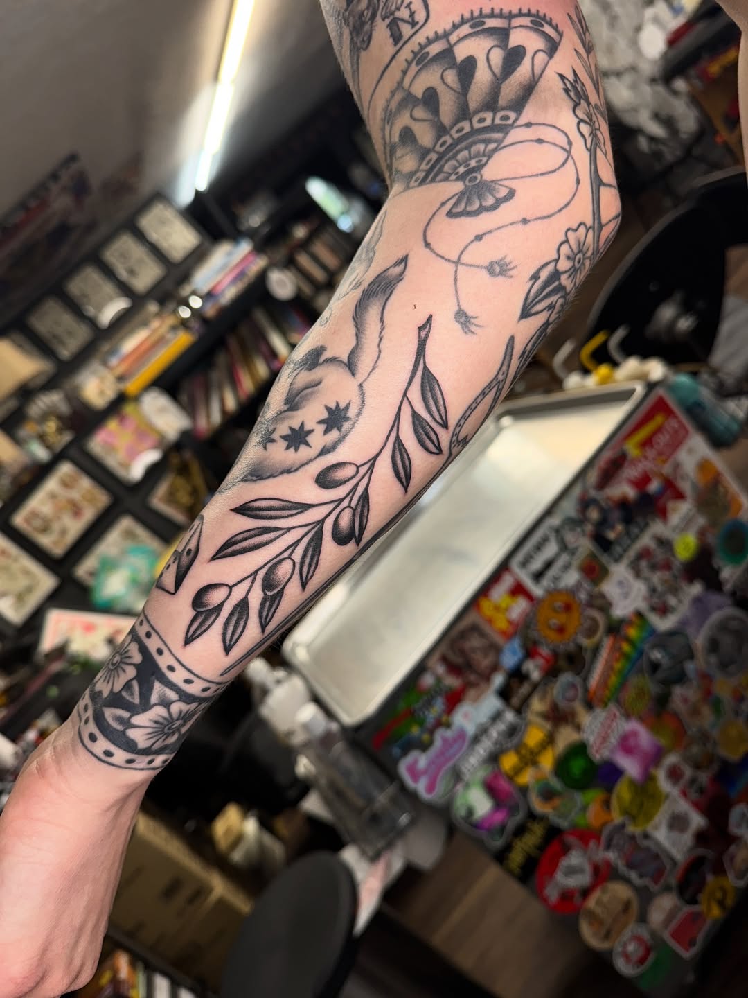 Tattoo by @starahtattoo — american_traditional, black_and_grey
