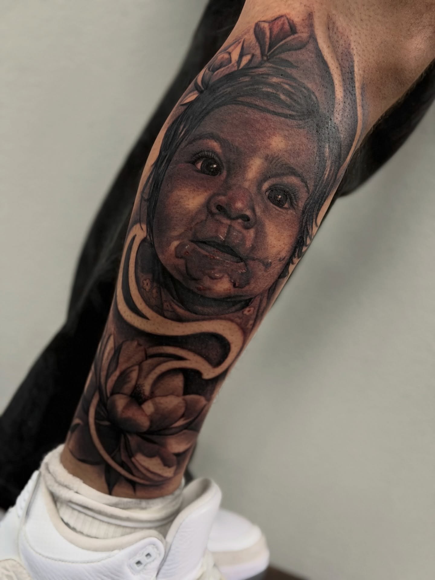 Tattoo by @inkedbykiki — realism, dark_realism