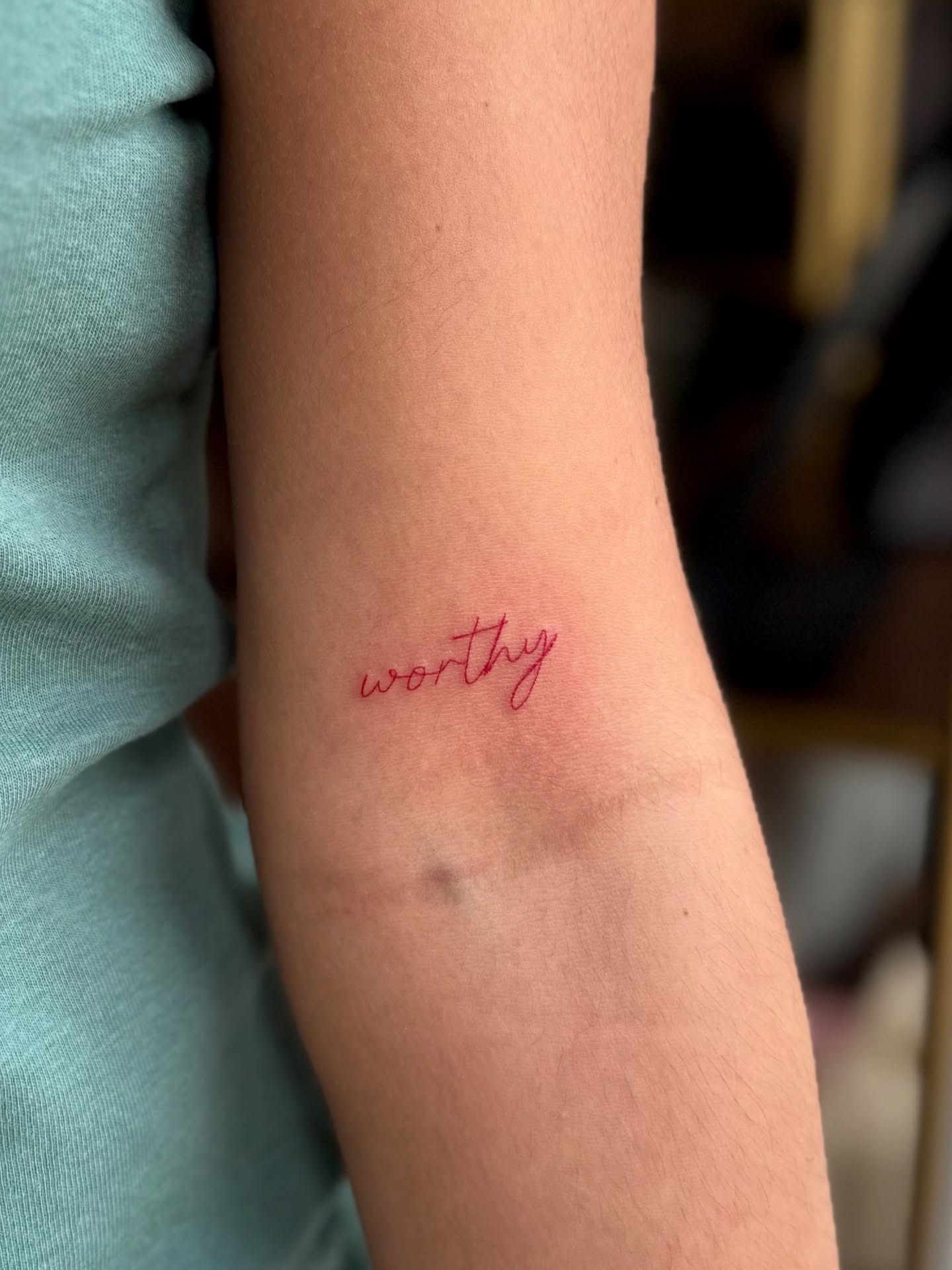 Tattoo by @daintydetailsbyalyssa — lettering_script