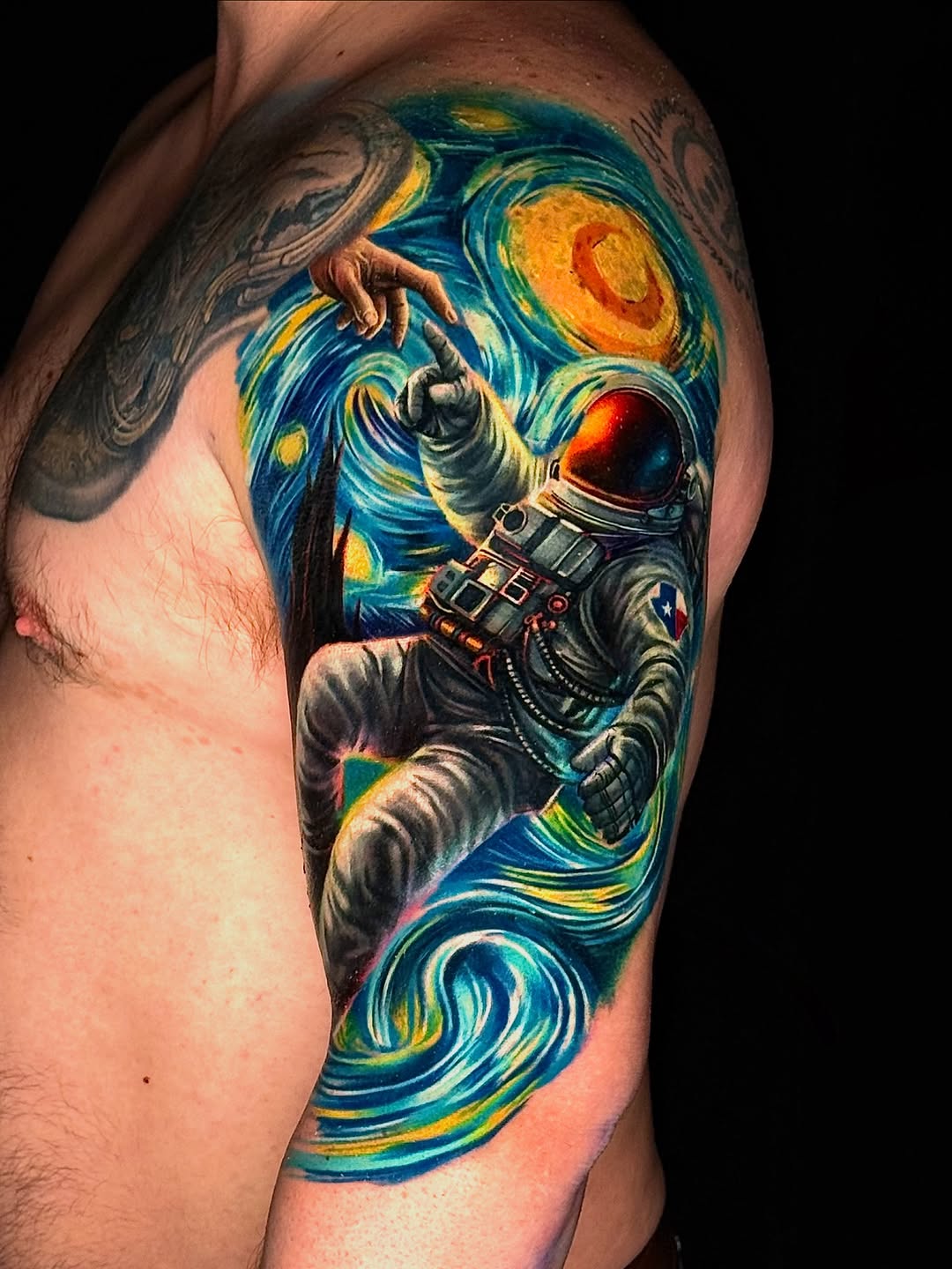 Tattoo by @rann_tattoo — realism, surrealism